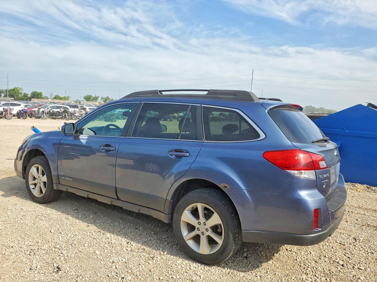 2013 Subaru Outback 2.5i Premium Blue vin: 4S4BRBGC4D3233146