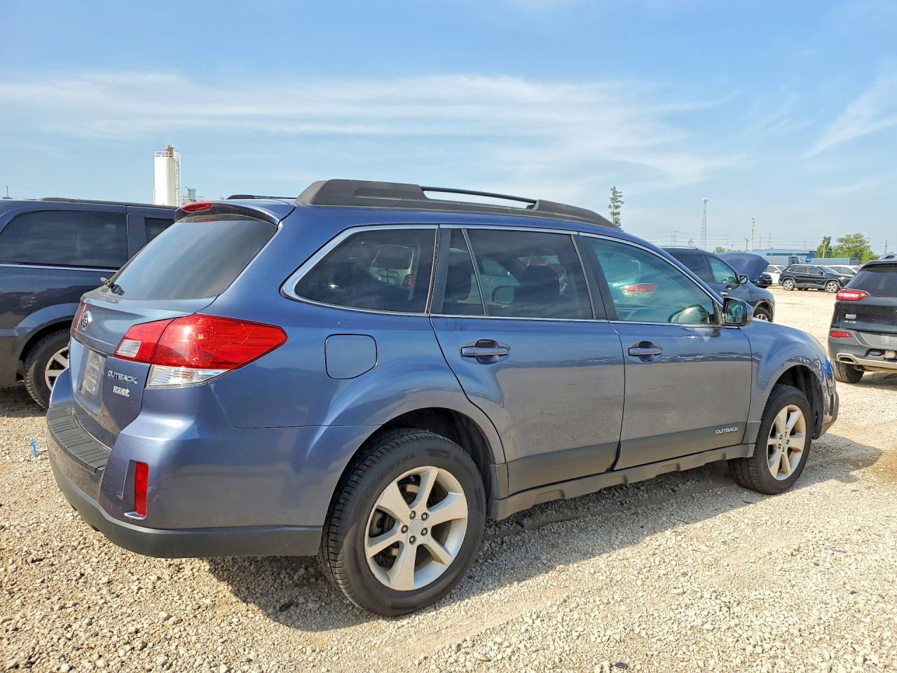 2013 Subaru Outback 2.5i Premium Blue vin: 4S4BRBGC4D3233146