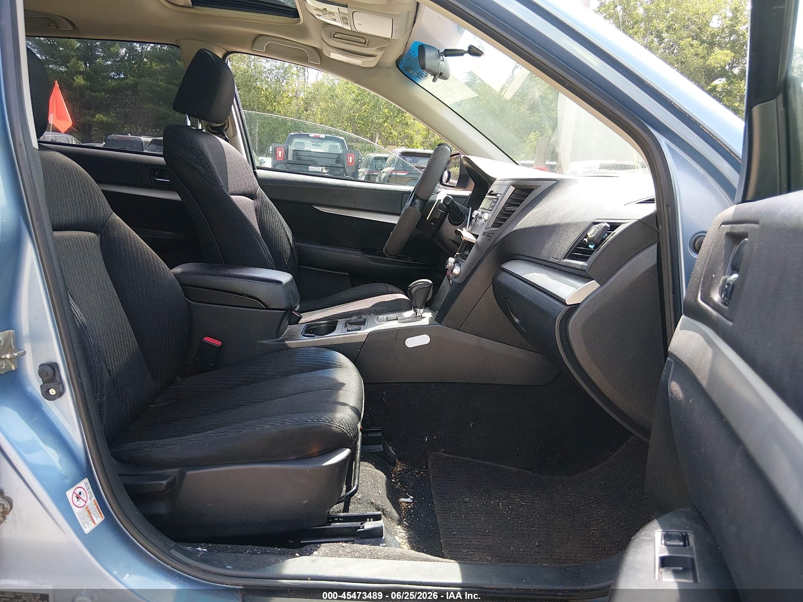 2010 Subaru Outback 2.5i Premium Blue vin: 4S4BRBGC5A3356028