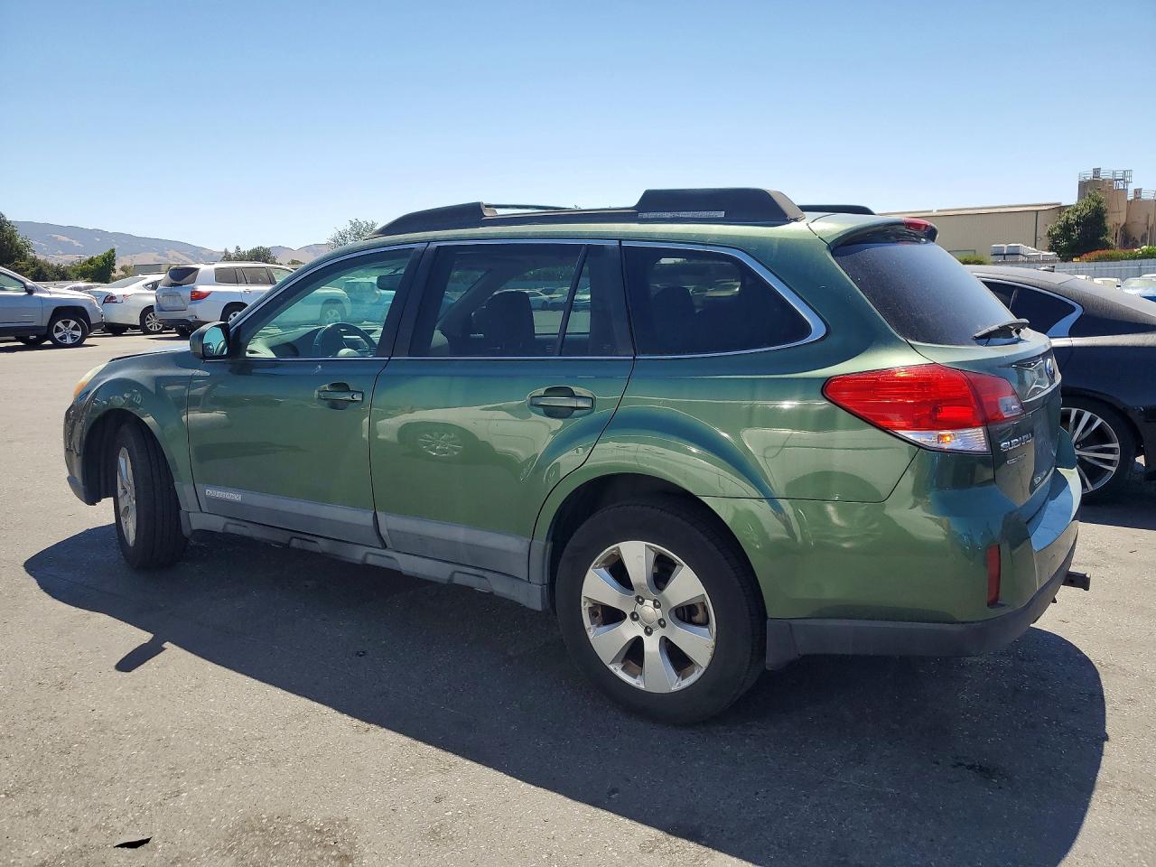 2010 Subaru Outback 2.5i Premium Green vin: 4S4BRBGC5A3383486