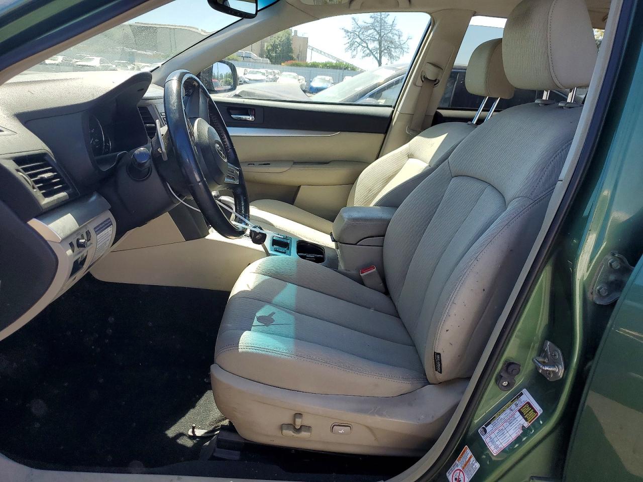2010 Subaru Outback 2.5i Premium Green vin: 4S4BRBGC5A3383486