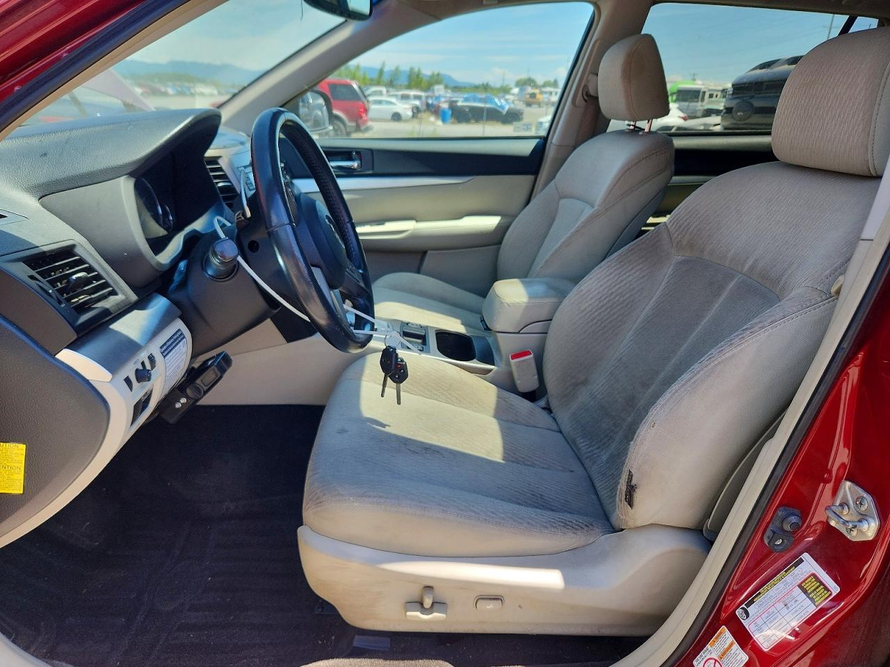 2011 Subaru Outback 2.5i Premium Red vin: 4S4BRBGC5B3416892
