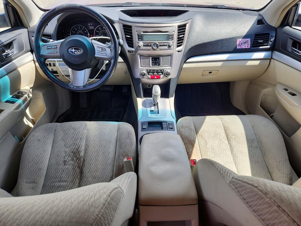 2011 Subaru Outback 2.5i Premium Red vin: 4S4BRBGC5B3438388