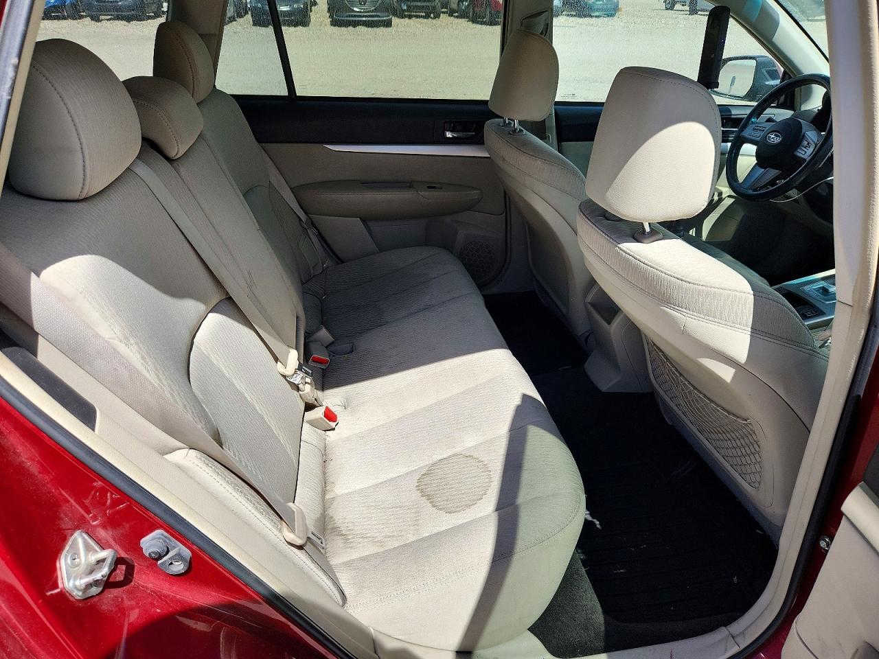 2011 Subaru Outback 2.5i Premium Red vin: 4S4BRBGC5B3438388