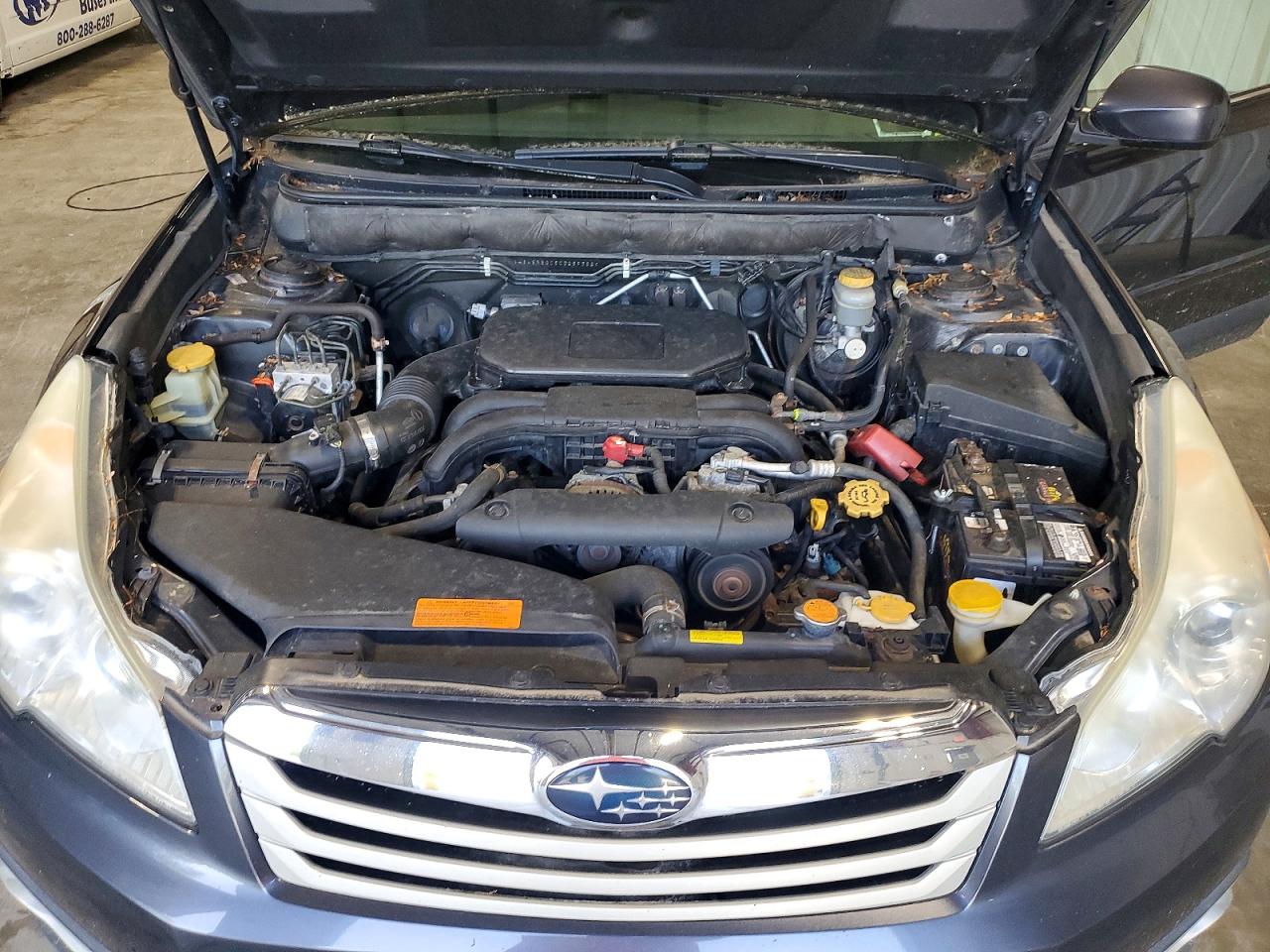 2012 Subaru Outback 2.5i Premium Charcoal vin: 4S4BRBGC5C3259382