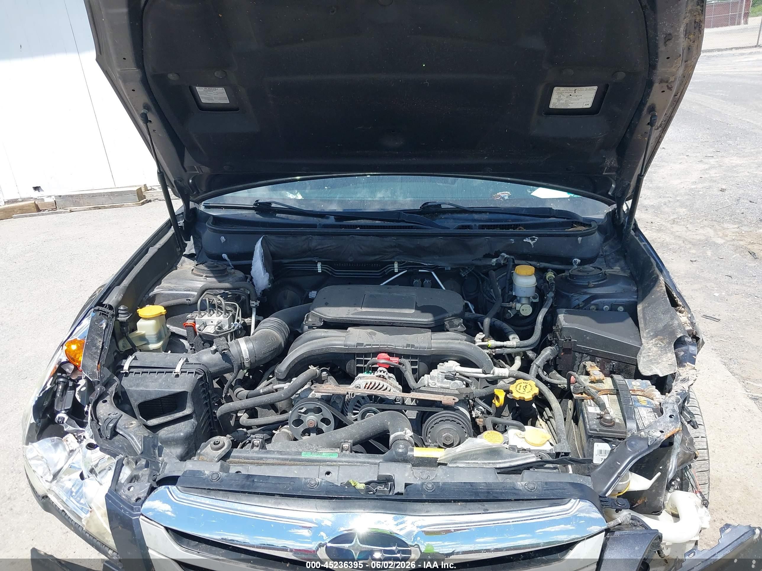 2012 Subaru Outback 2.5i Premium Gray vin: 4S4BRBGC5C3271855