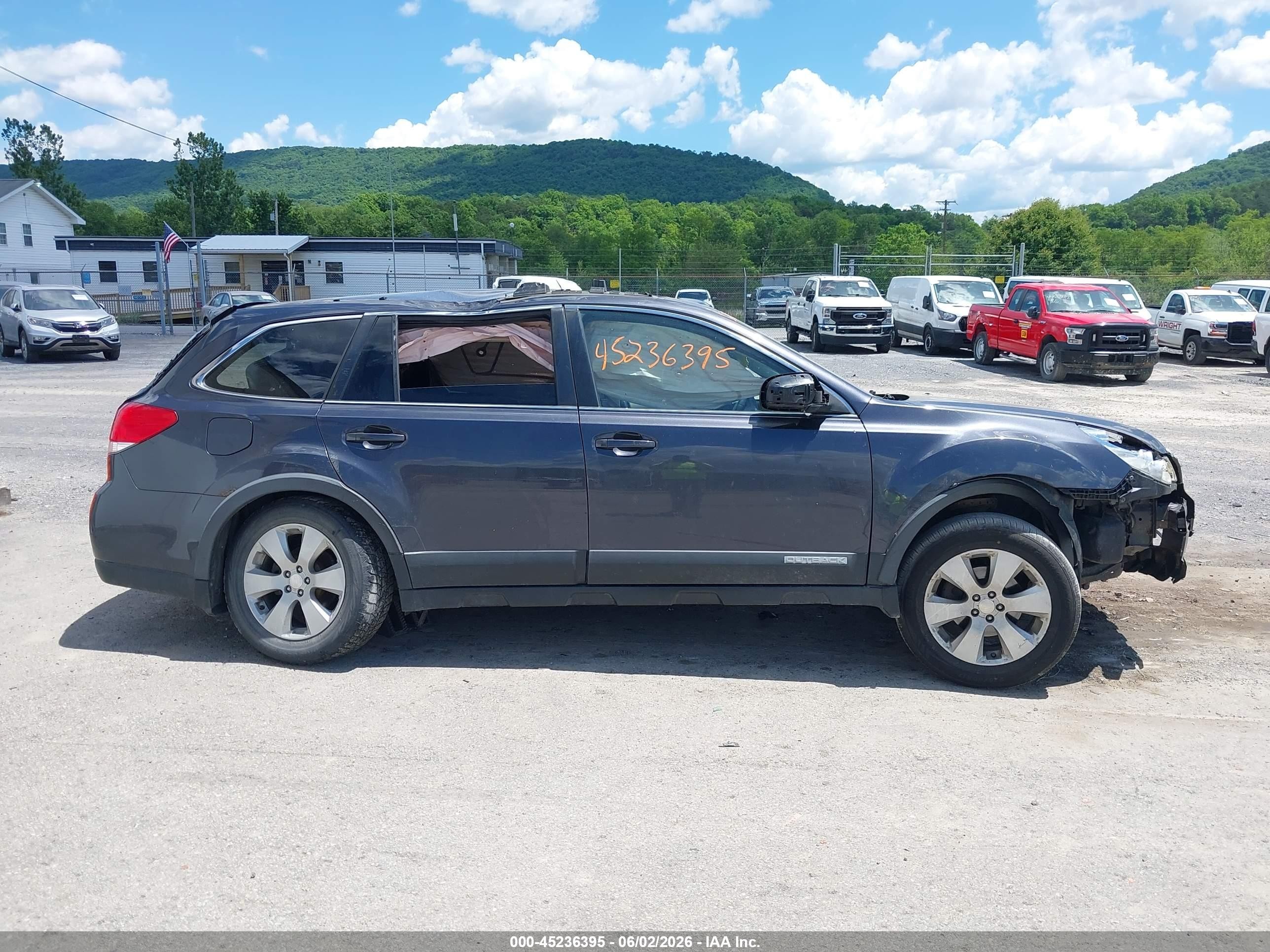 2012 Subaru Outback 2.5i Premium Gray vin: 4S4BRBGC5C3271855