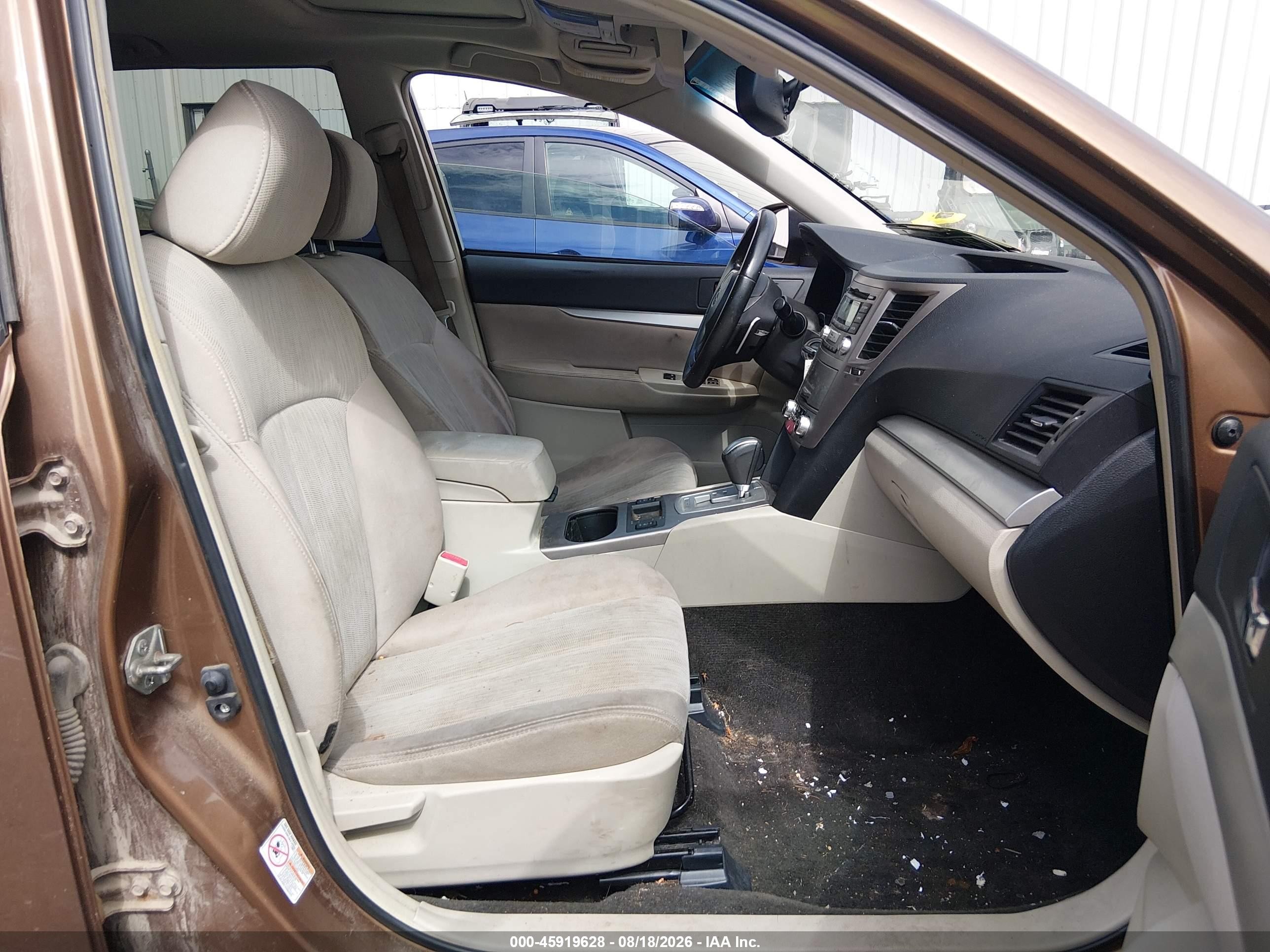 2013 Subaru Outback 2.5i Premium Brown vin: 4S4BRBGC5D3243121