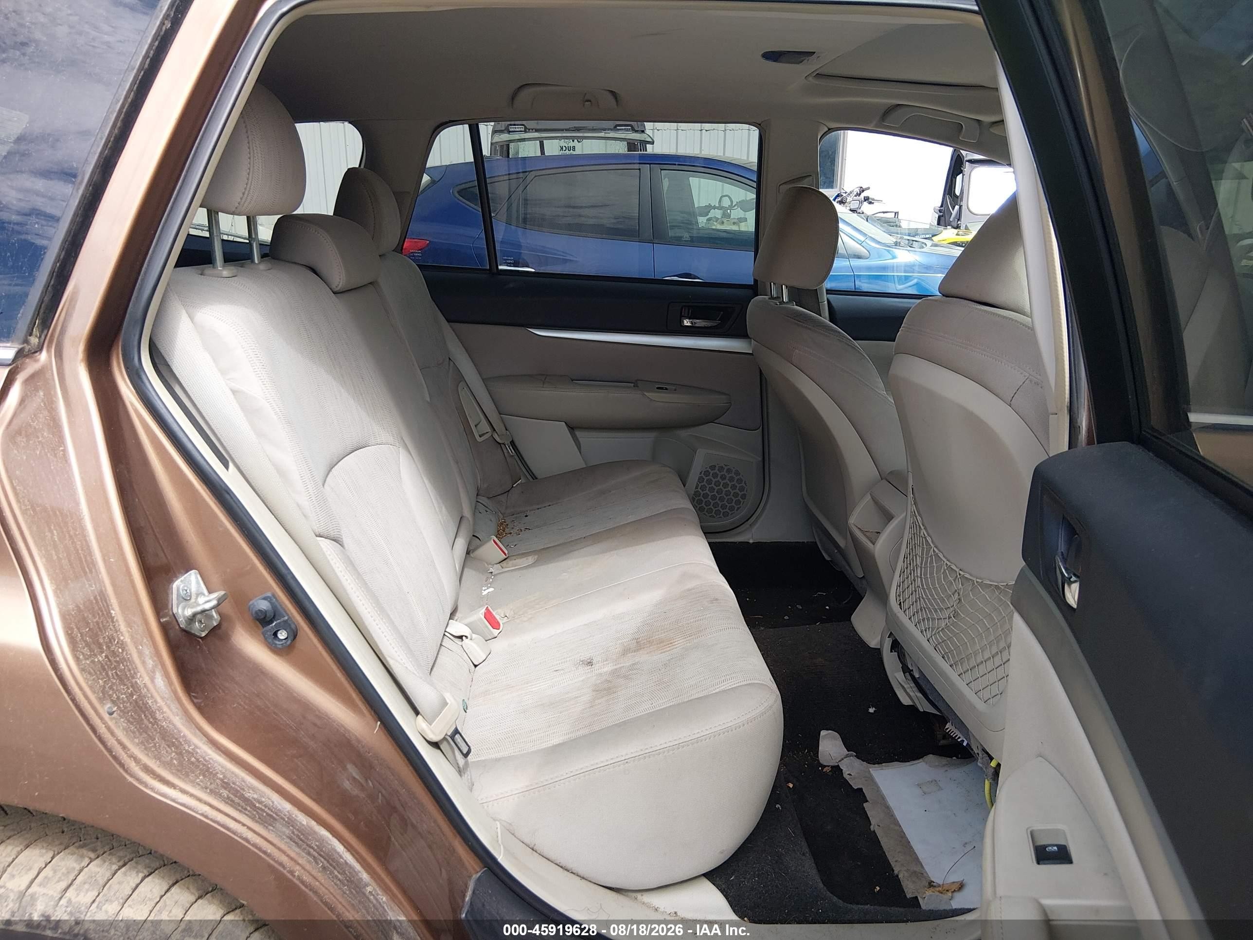 2013 Subaru Outback 2.5i Premium Brown vin: 4S4BRBGC5D3243121