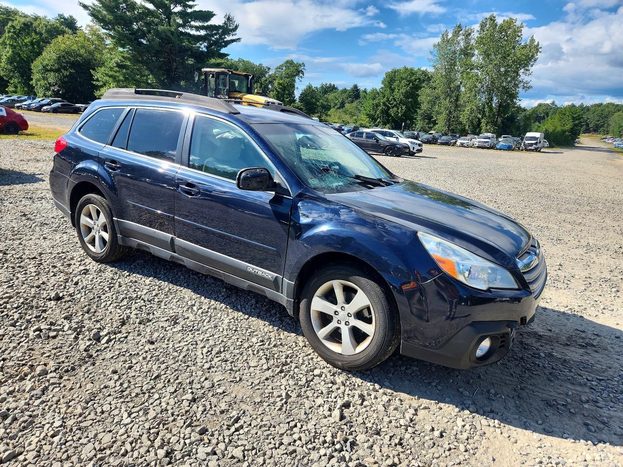 2013 Subaru Outback 2.5i Premium Blue vin: 4S4BRBGC5D3260646