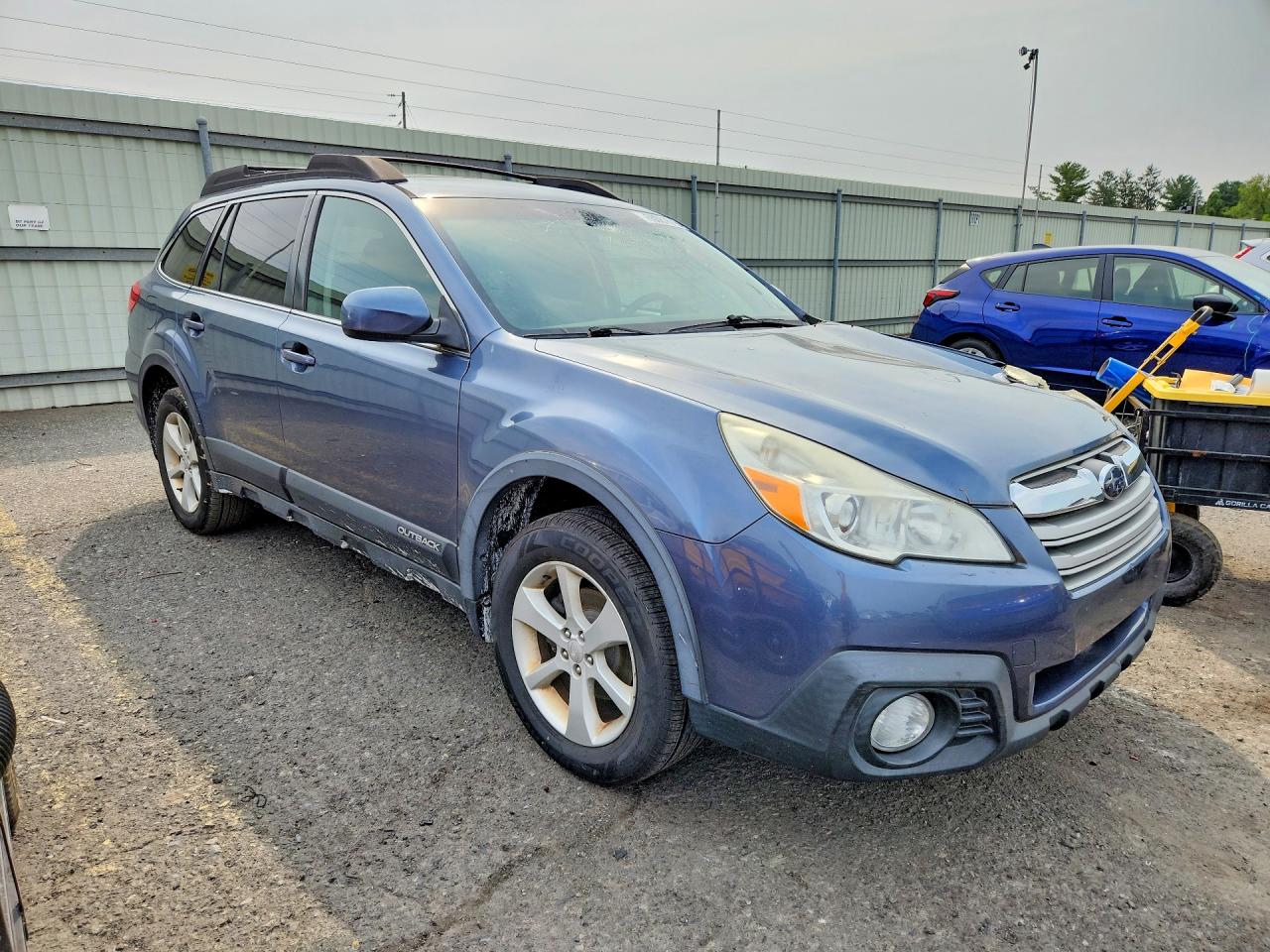2013 Subaru Outback 2.5i Premium Blue vin: 4S4BRBGC5D3266401