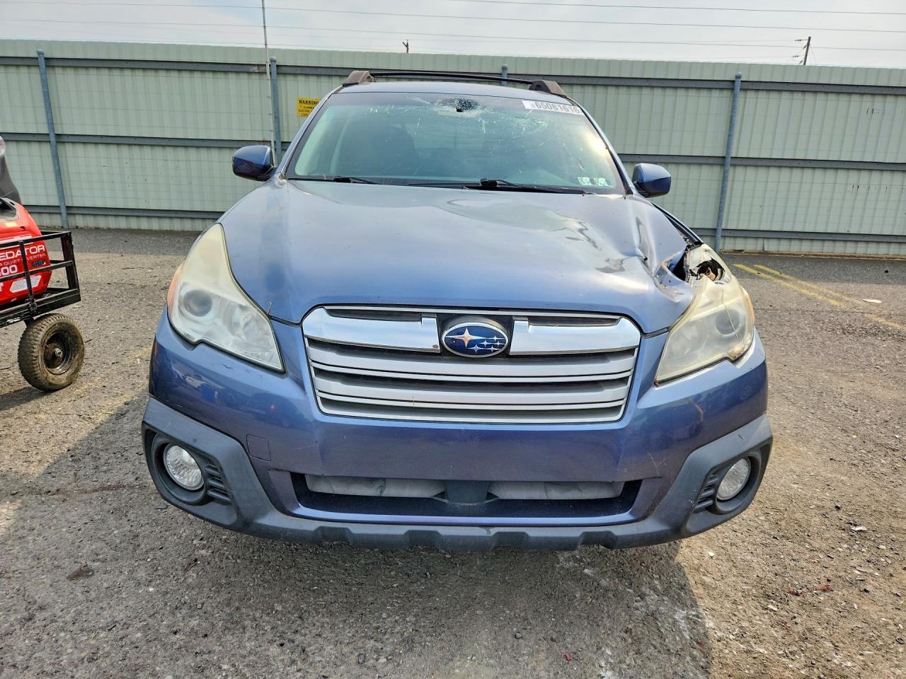 2013 Subaru Outback 2.5i Premium Blue vin: 4S4BRBGC5D3266401