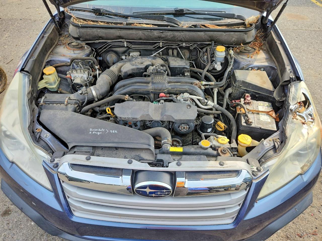 2013 Subaru Outback 2.5i Premium Blue vin: 4S4BRBGC5D3266401