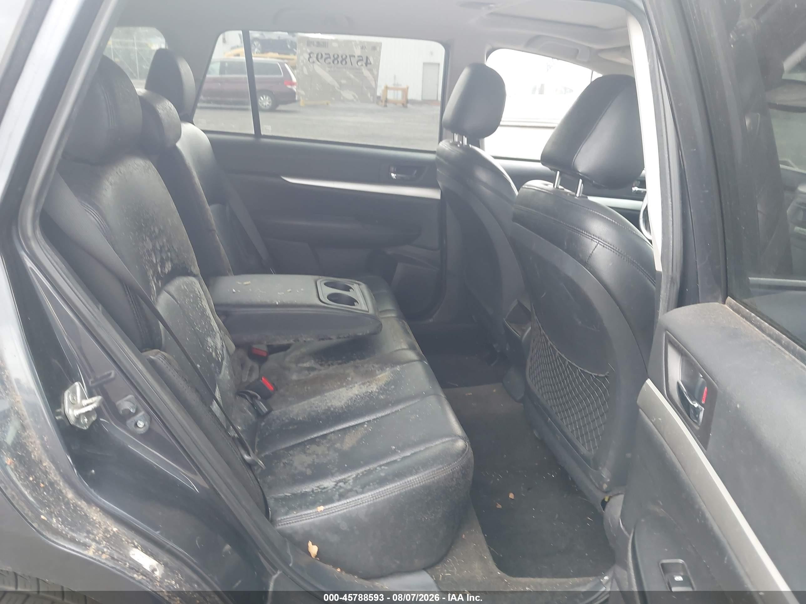 2013 Subaru Outback 2.5i Premium Gray vin: 4S4BRBGC5D3320411