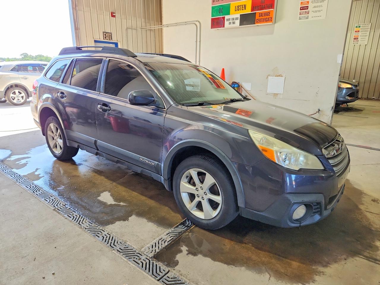 2013 Subaru Outback 2.5i Premium Blue vin: 4S4BRBGC6D3207955