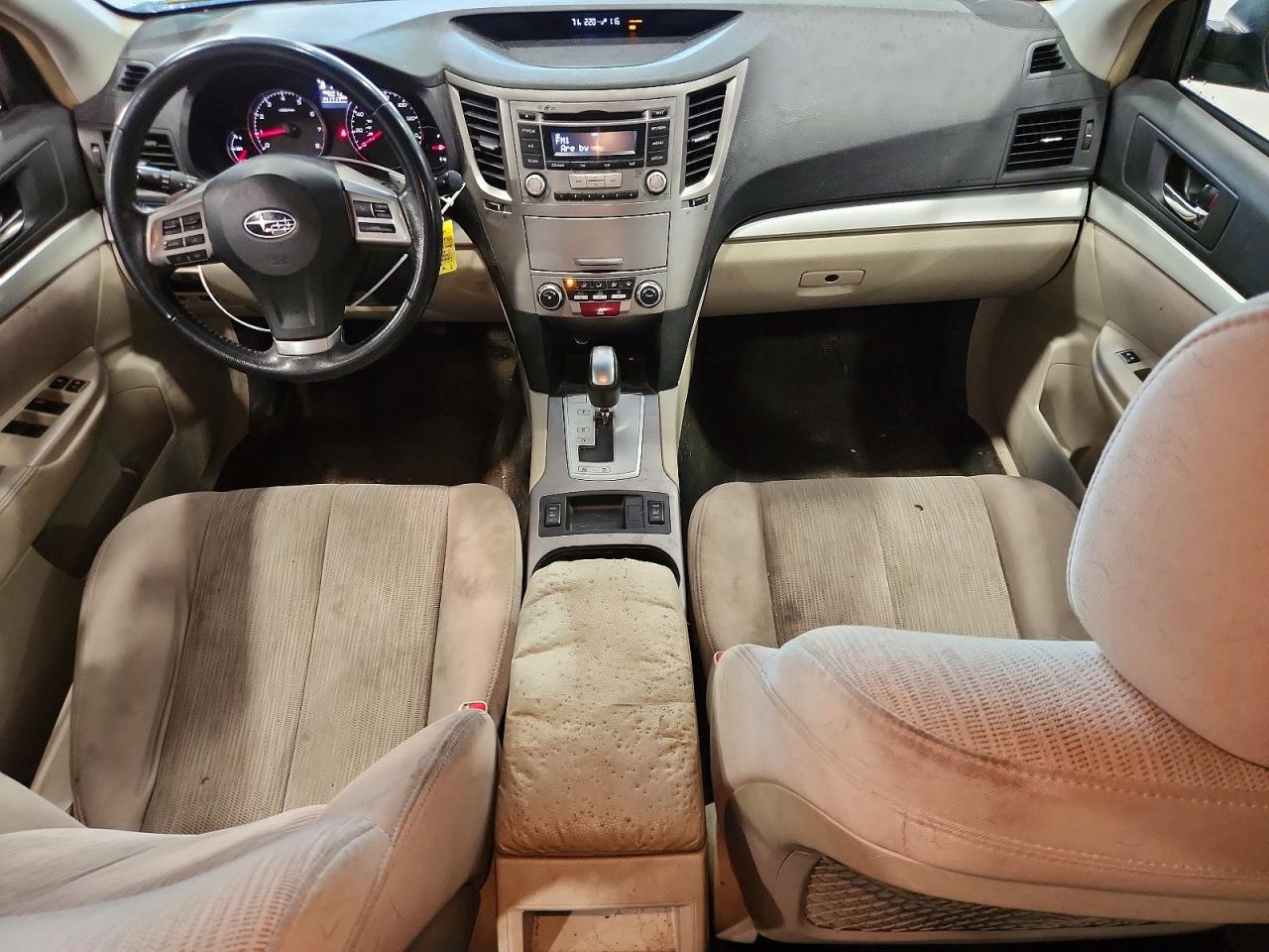 2013 Subaru Outback 2.5i Premium Зеленый vin: 4S4BRBGC6D3245489