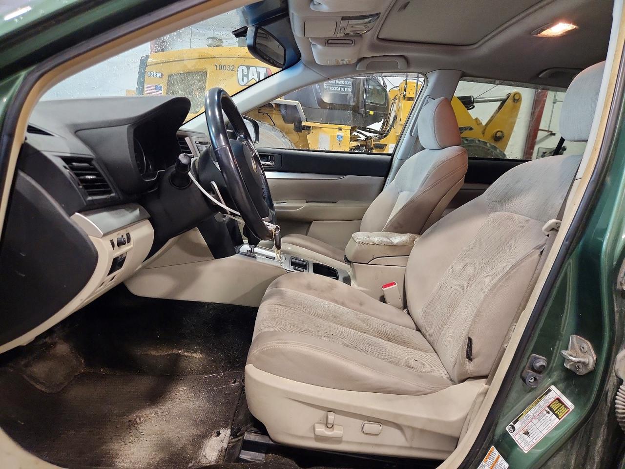 2013 Subaru Outback 2.5i Premium Зеленый vin: 4S4BRBGC6D3245489