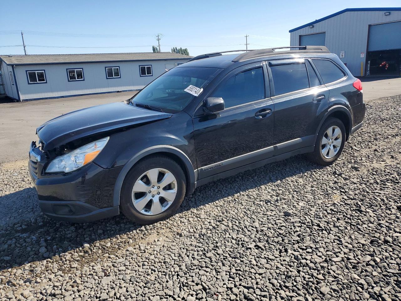 2011 Subaru Outback 2.5i Premium Black vin: 4S4BRBGC7B3423083