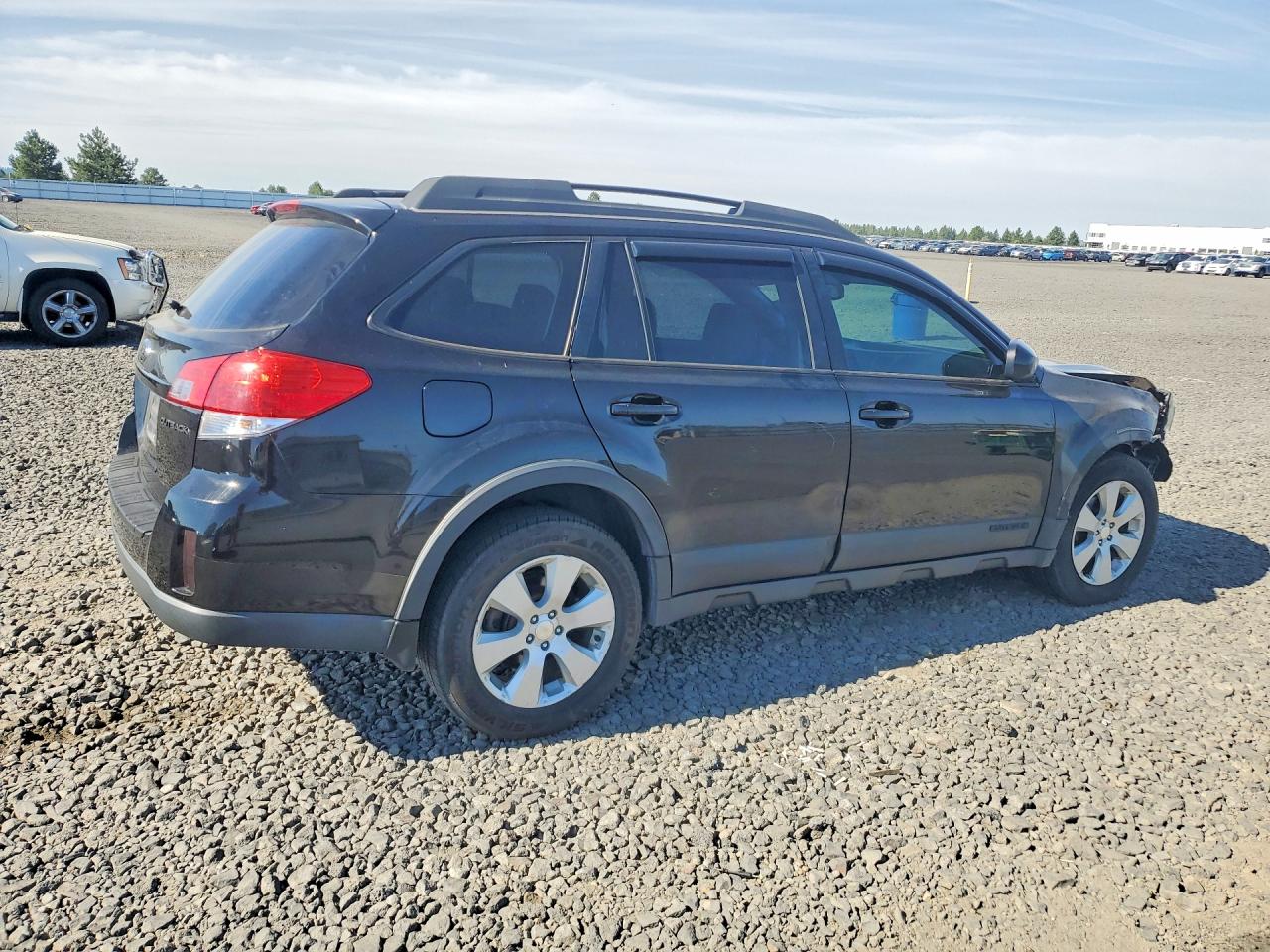 2011 Subaru Outback 2.5i Premium Black vin: 4S4BRBGC7B3423083