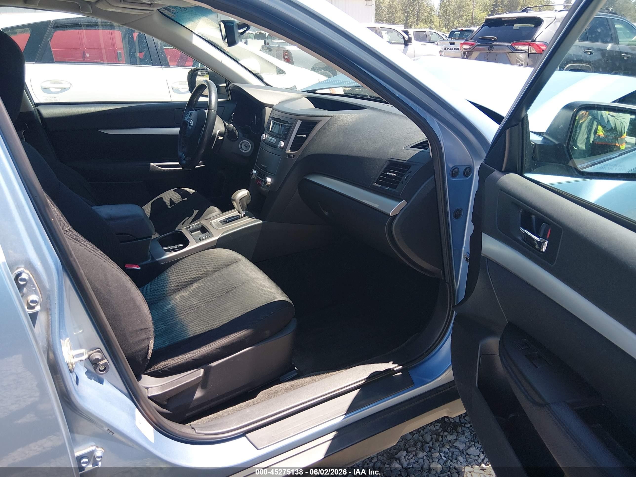 2012 Subaru Outback 2.5i Premium Blue vin: 4S4BRBGC7C3210152