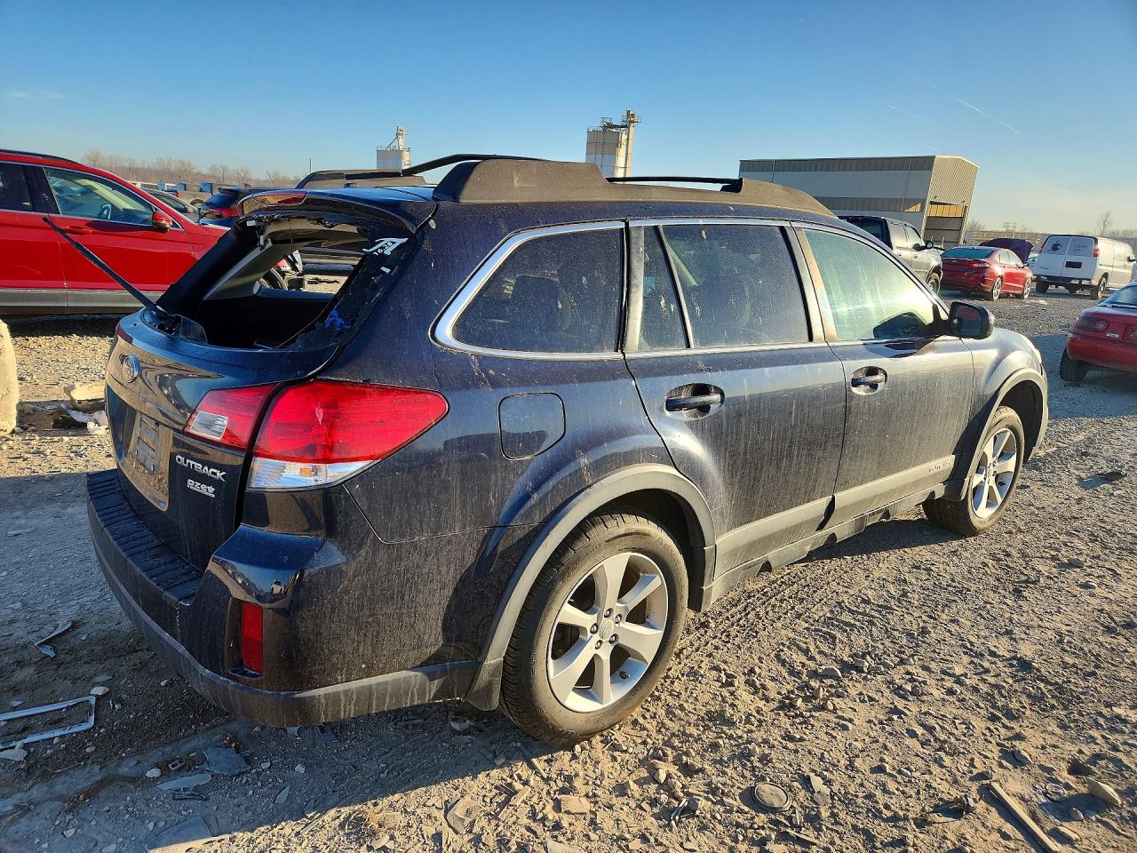 2013 Subaru Outback 2.5i Premium Black vin: 4S4BRBGC7D3250278