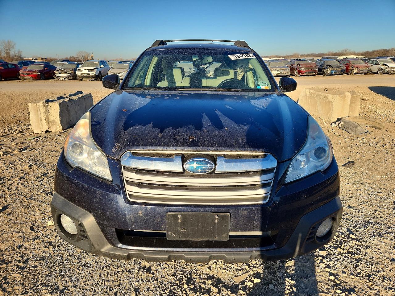 2013 Subaru Outback 2.5i Premium Black vin: 4S4BRBGC7D3250278