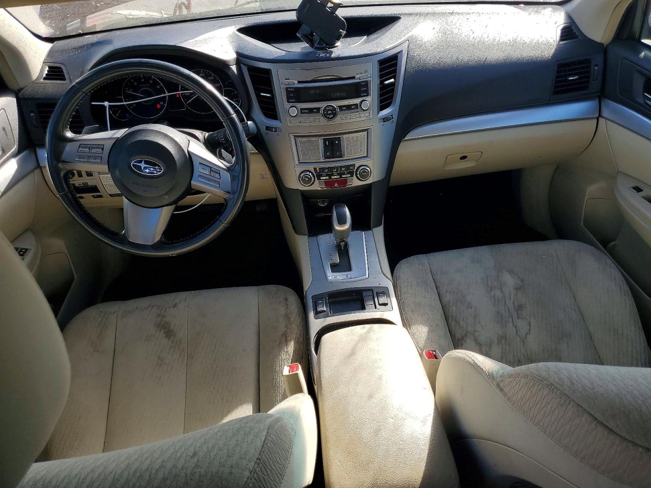 2011 Subaru Outback 2.5i Premium Red vin: 4S4BRBGC8B3370748
