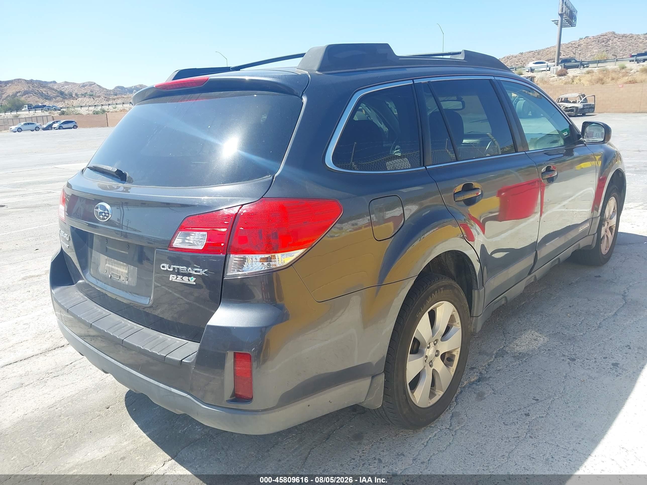 2012 Subaru Outback 2.5i Premium Gray vin: 4S4BRBGC8C3245444