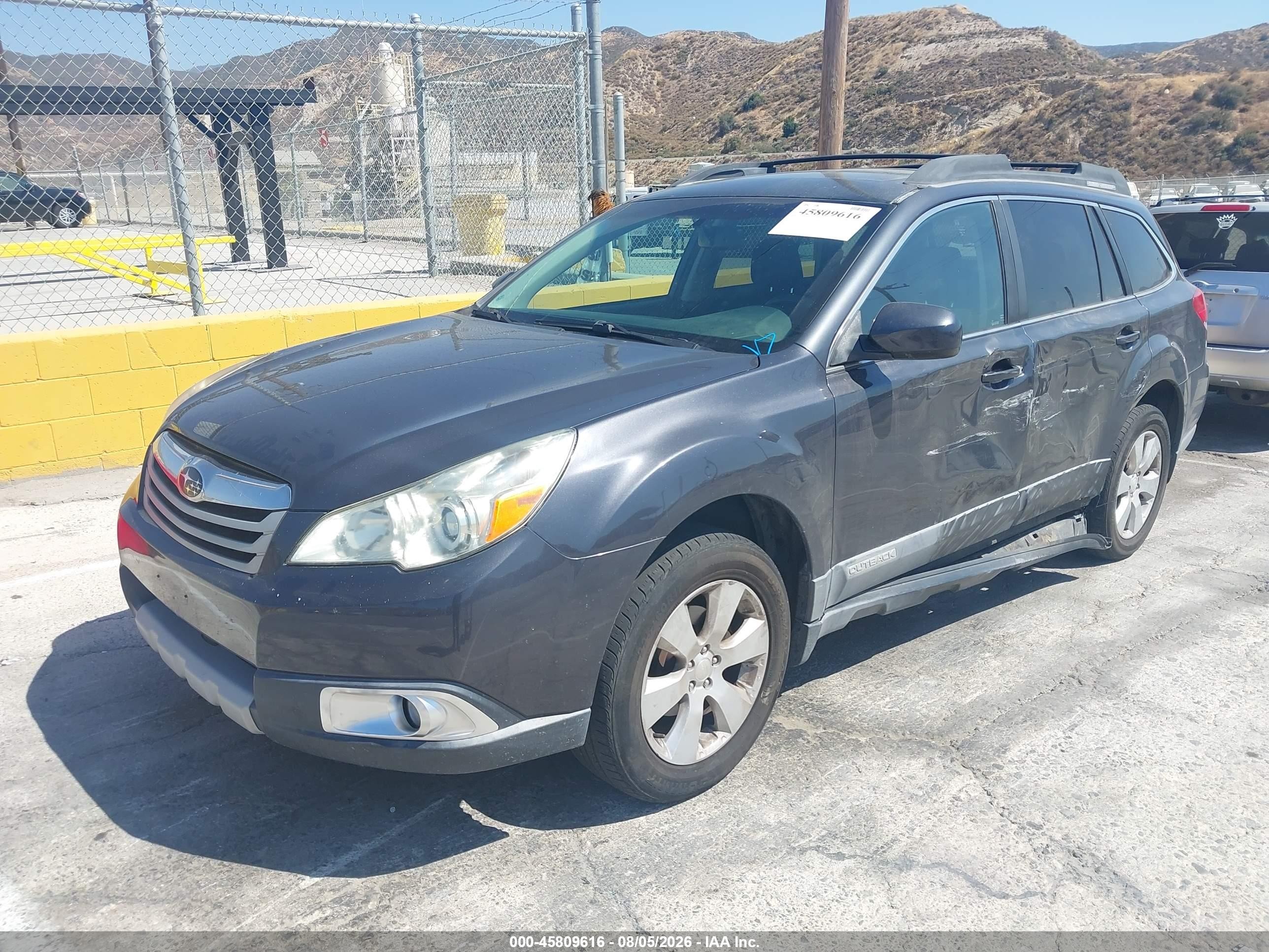 2012 Subaru Outback 2.5i Premium Gray vin: 4S4BRBGC8C3245444
