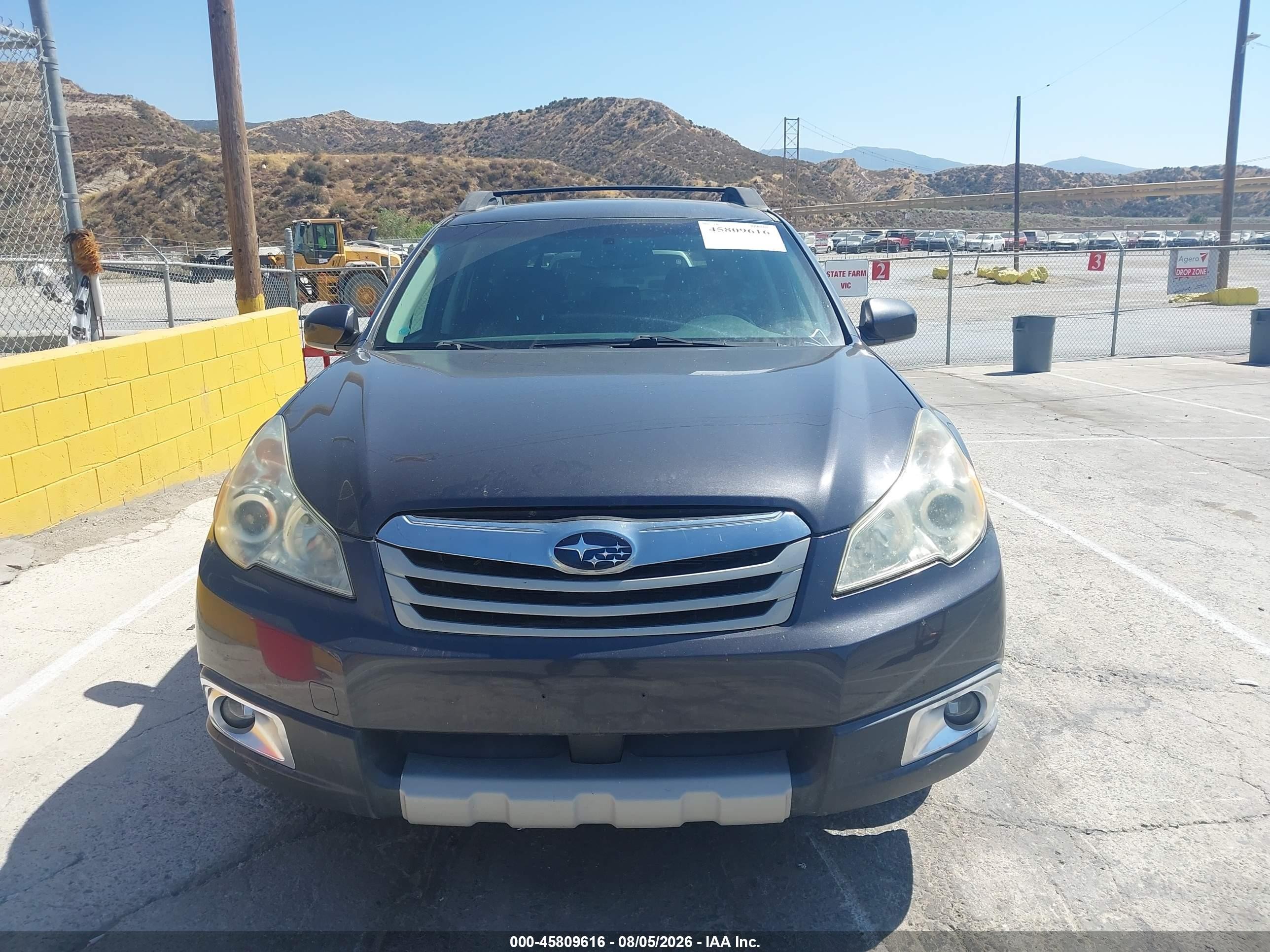 2012 Subaru Outback 2.5i Premium Gray vin: 4S4BRBGC8C3245444