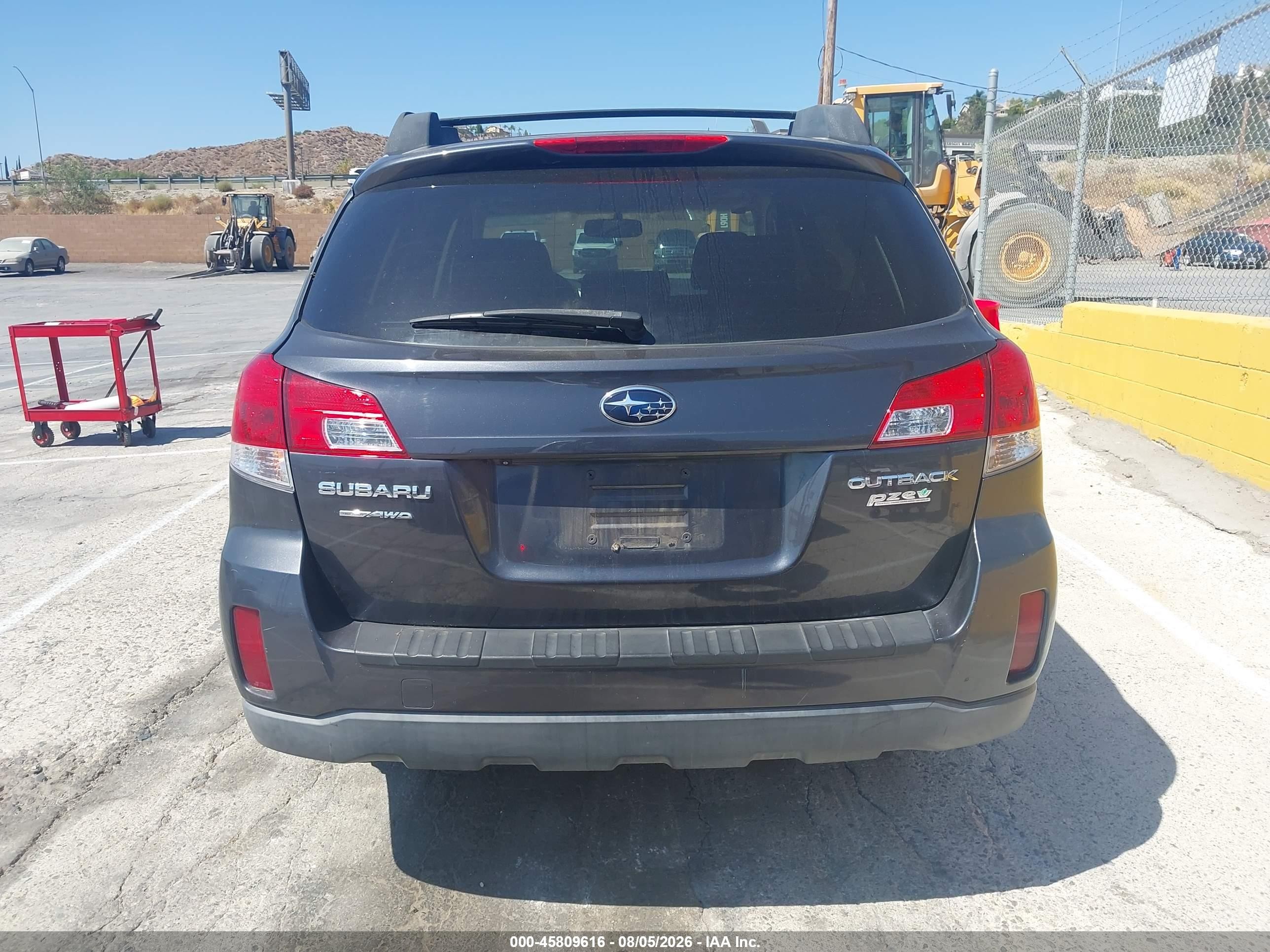 2012 Subaru Outback 2.5i Premium Gray vin: 4S4BRBGC8C3245444