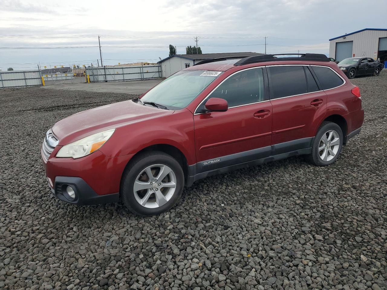 2013 Subaru Outback 2.5i Premium Red vin: 4S4BRBGC8D3284861