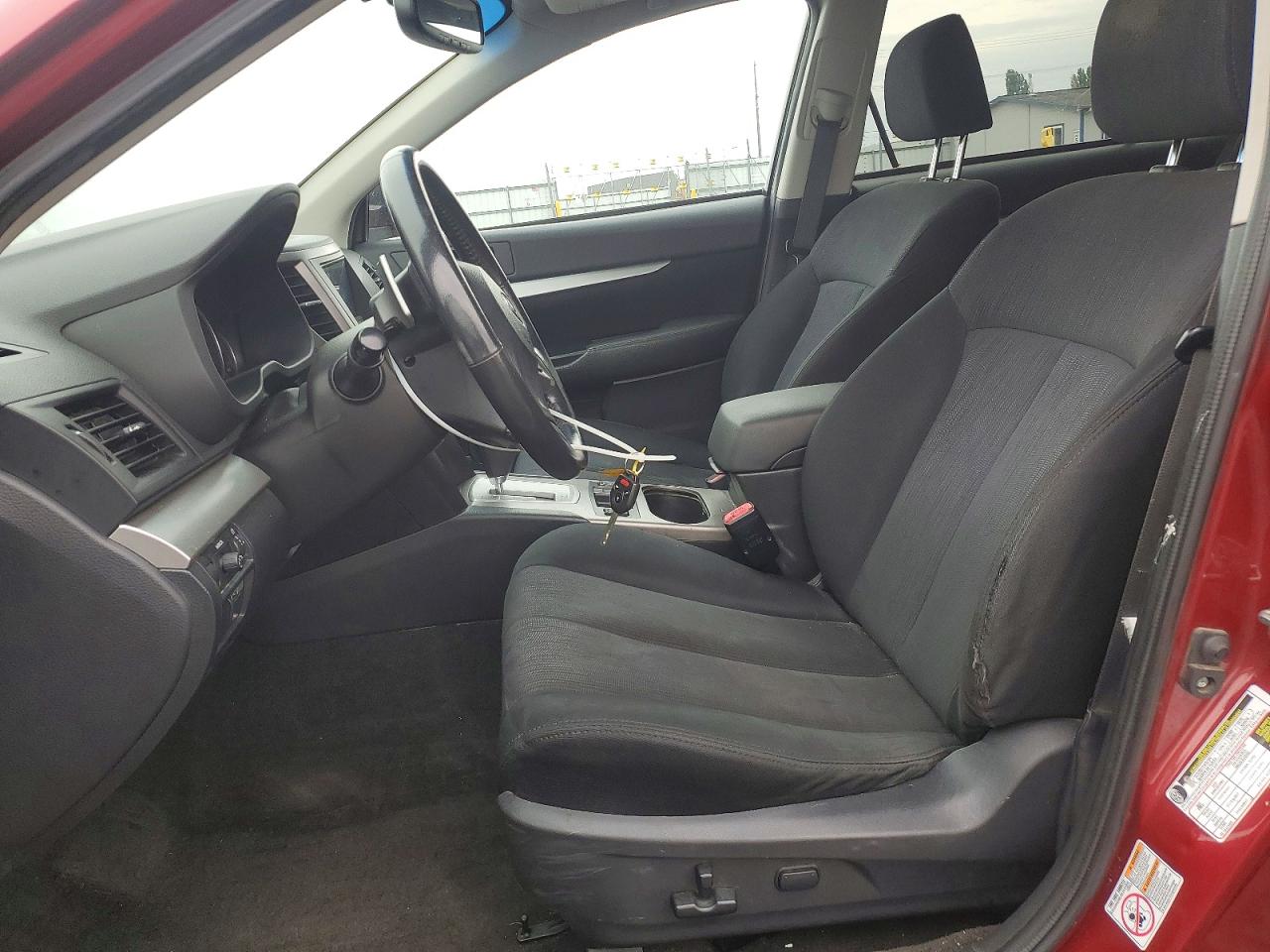 2013 Subaru Outback 2.5i Premium Red vin: 4S4BRBGC8D3284861