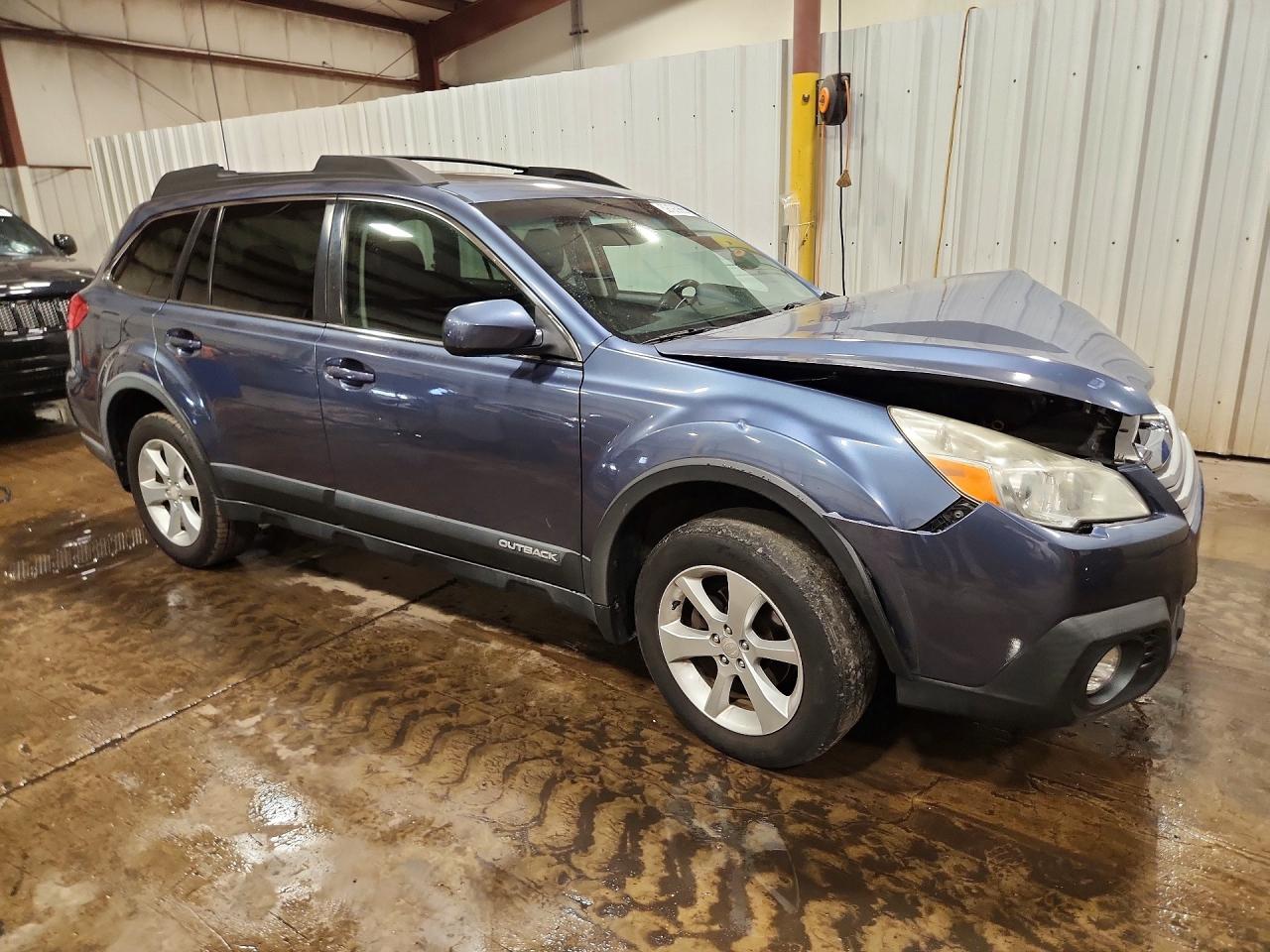 2013 Subaru Outback 2.5i Premium Blue vin: 4S4BRBGC8D3298100