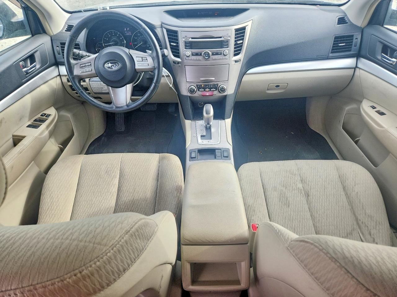 2011 Subaru Outback 2.5i Premium Черный vin: 4S4BRBGC9B3366417