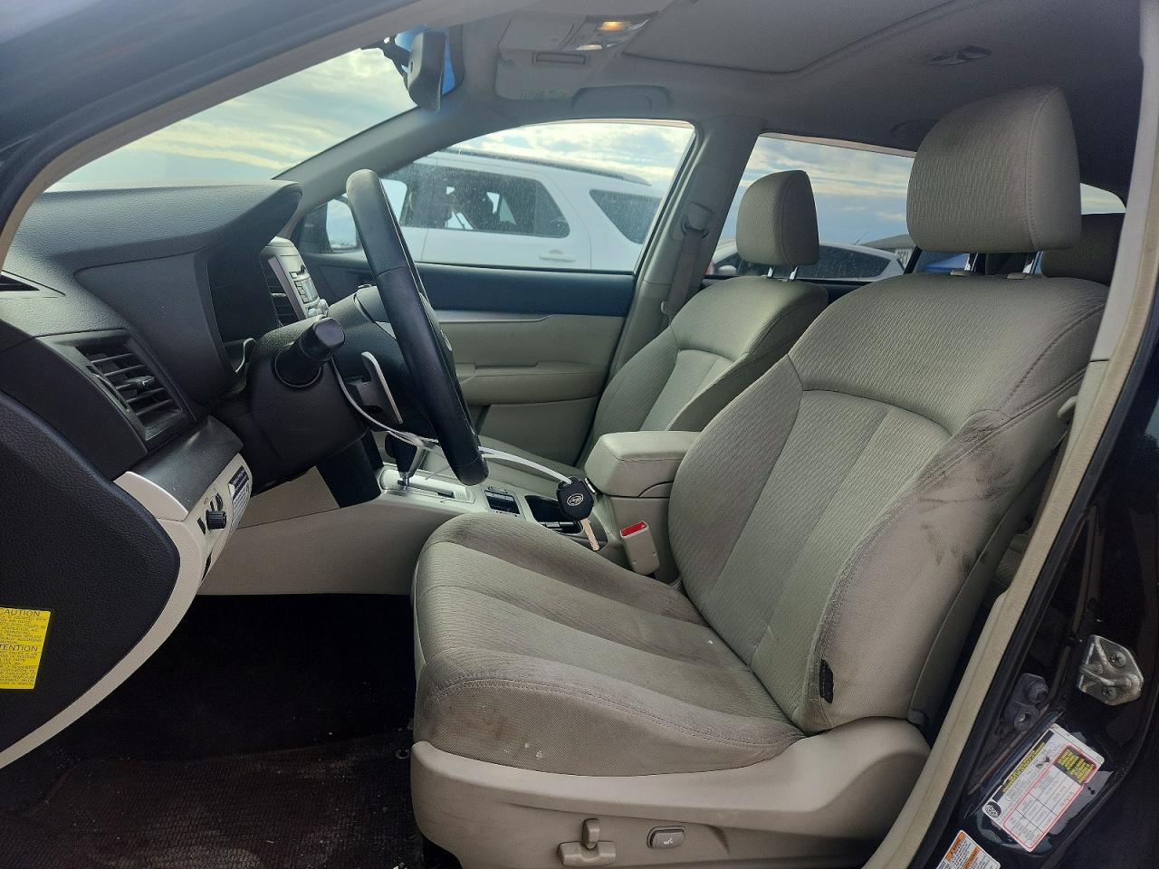 2011 Subaru Outback 2.5i Premium Черный vin: 4S4BRBGC9B3366417