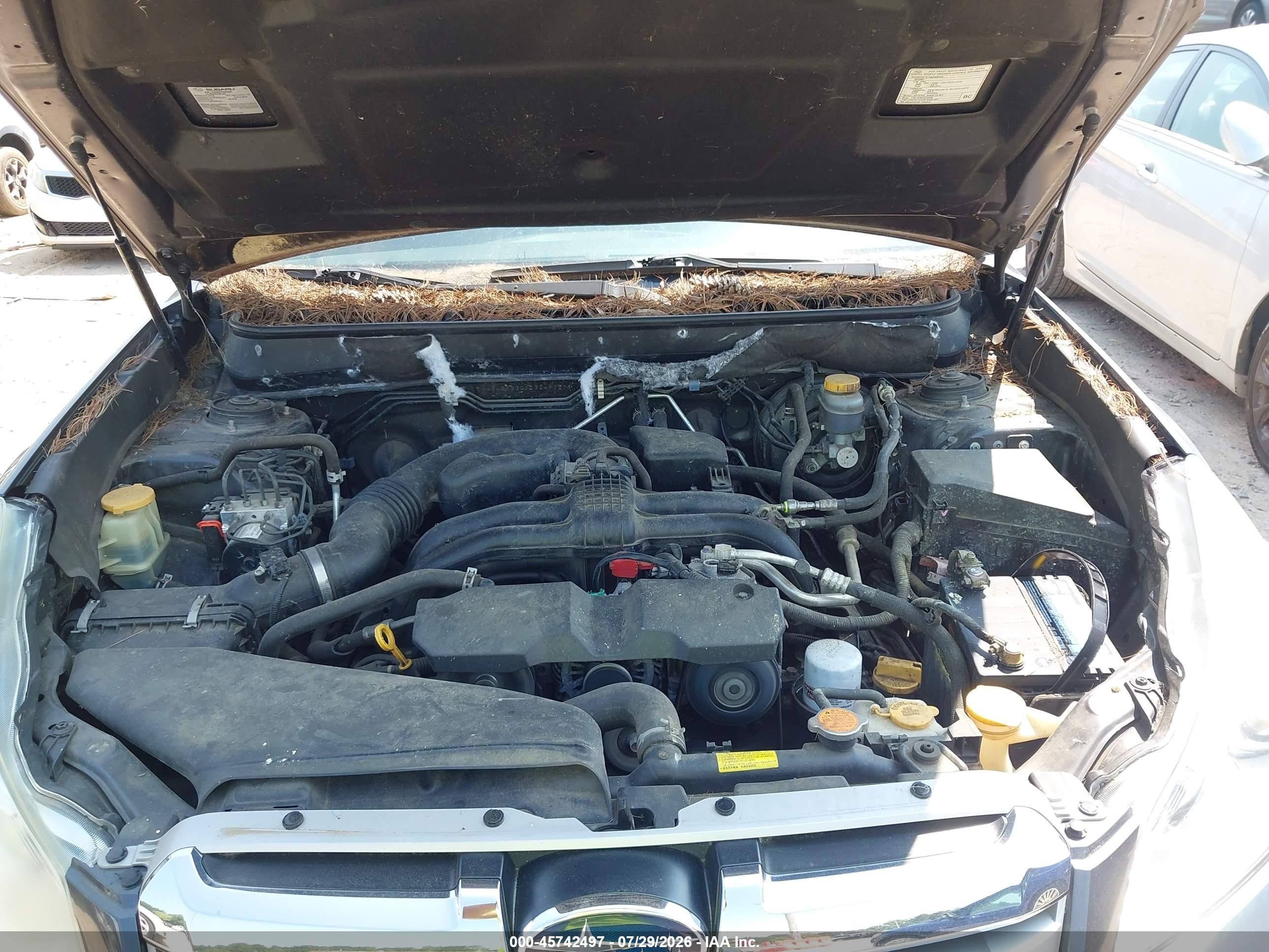 2013 Subaru Outback 2.5i Premium Gray vin: 4S4BRBGC9D3249181