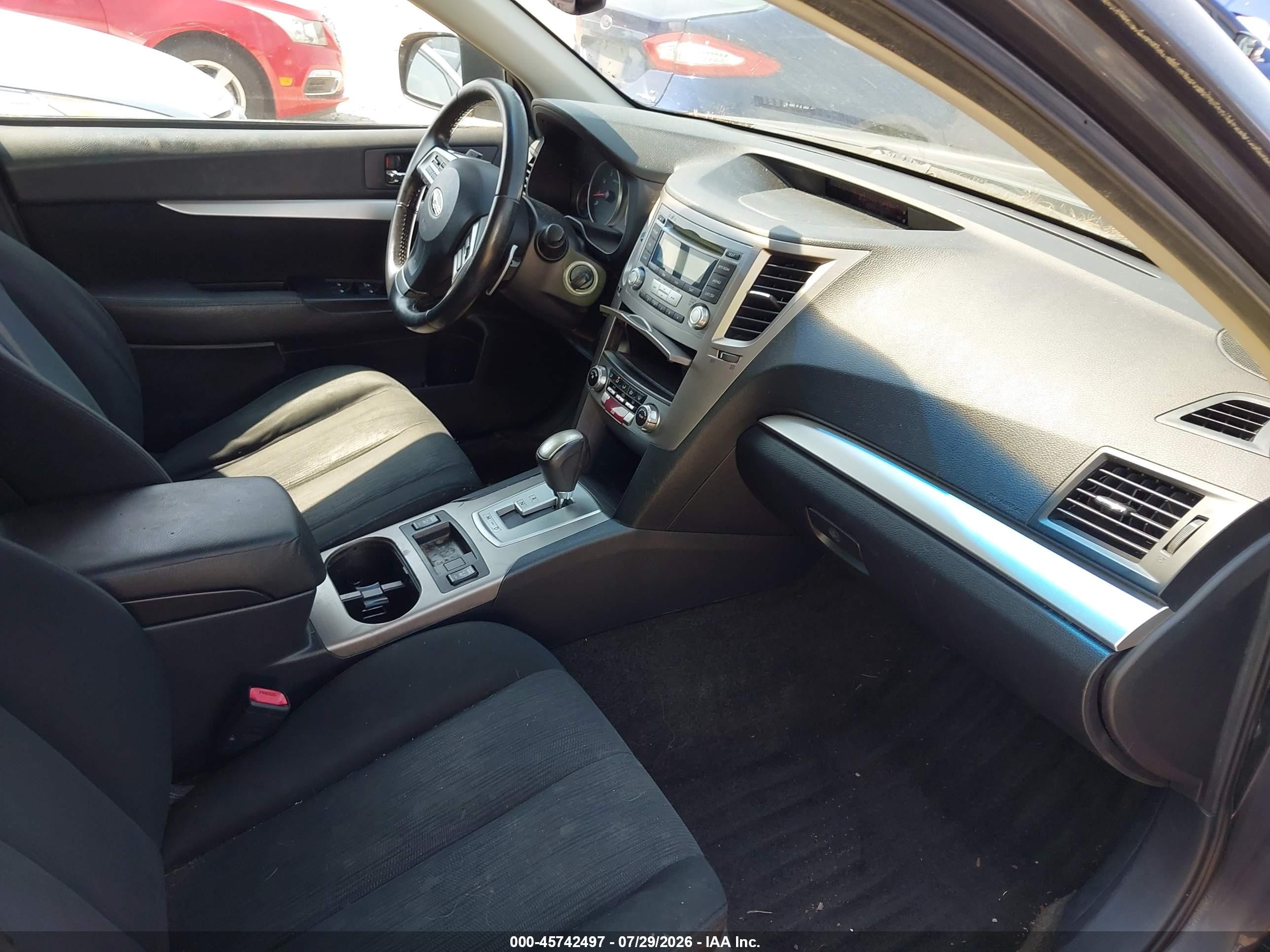 2013 Subaru Outback 2.5i Premium Gray vin: 4S4BRBGC9D3249181