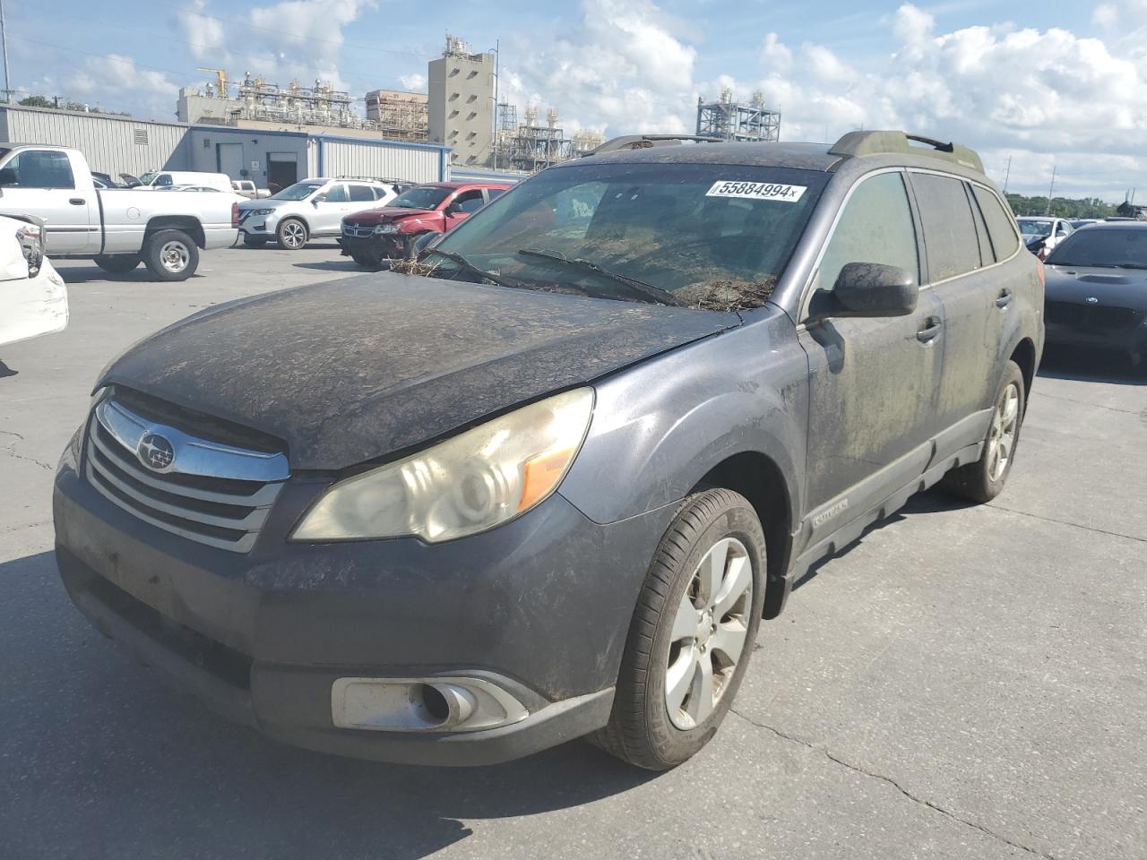 2010 Subaru Outback 2.5i Premium Charcoal vin: 4S4BRBGCXA3343436