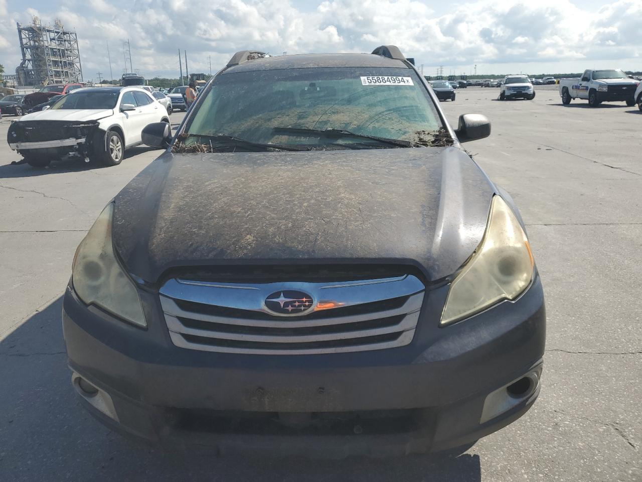 2010 Subaru Outback 2.5i Premium Charcoal vin: 4S4BRBGCXA3343436