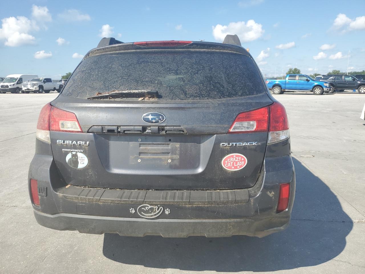 2010 Subaru Outback 2.5i Premium Charcoal vin: 4S4BRBGCXA3343436