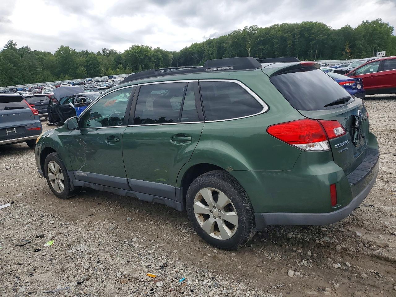 2010 Subaru Outback 2.5i Premium Green vin: 4S4BRBGCXA3350757
