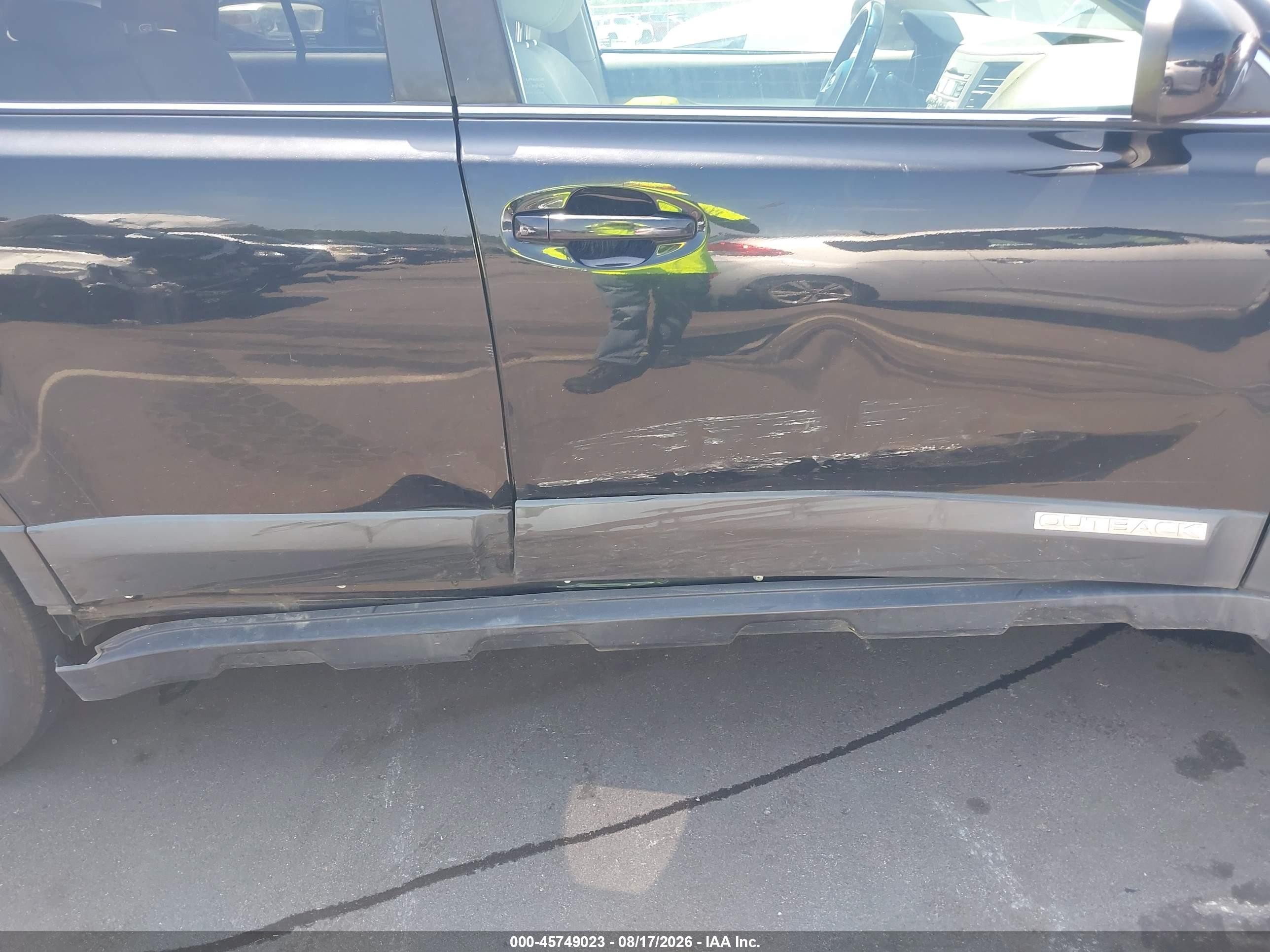 2011 Subaru Outback 2.5i Premium Black vin: 4S4BRBGCXB3345320