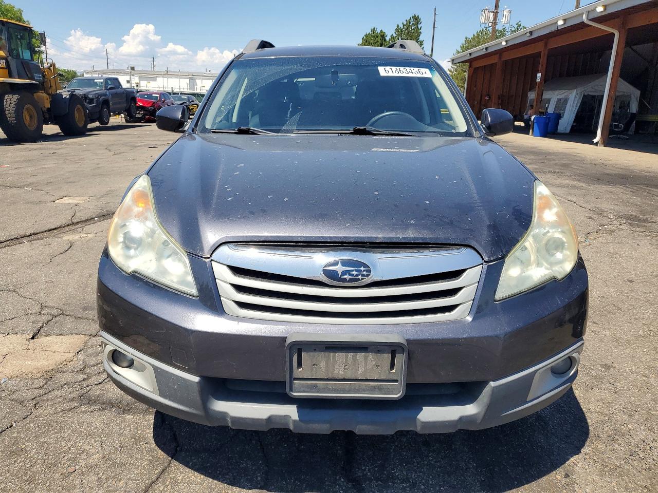 2012 Subaru Outback 2.5i Premium Gray vin: 4S4BRBGCXC3204118