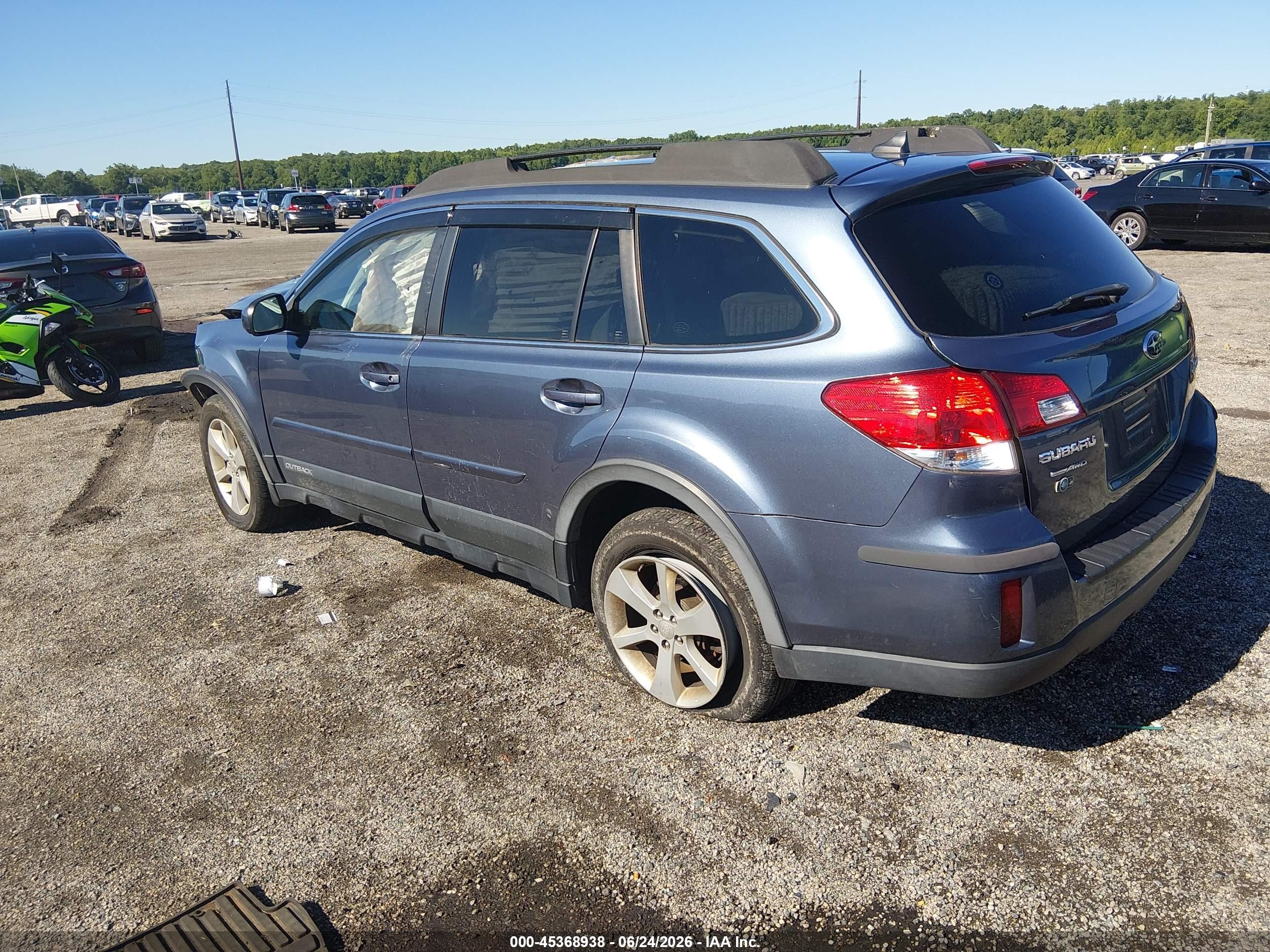 2013 Subaru Outback 2.5i Premium Синий vin: 4S4BRBHC4D3242394