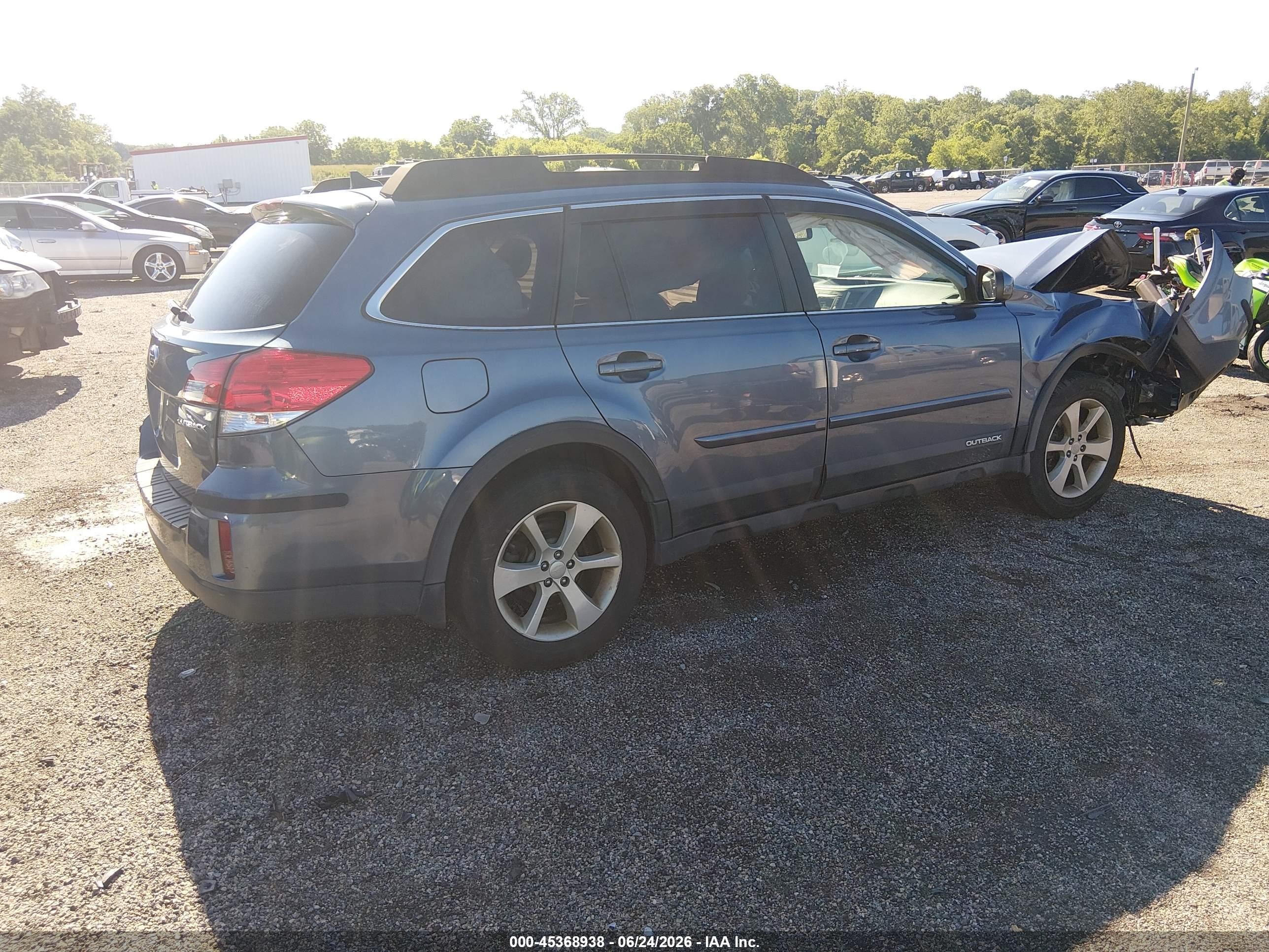 2013 Subaru Outback 2.5i Premium Синий vin: 4S4BRBHC4D3242394