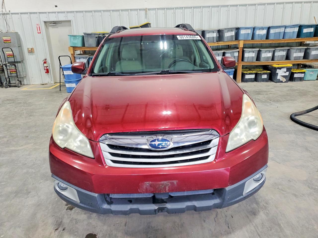2011 Subaru Outback 2.5i Premium Burgundy vin: 4S4BRBHC8B3352796