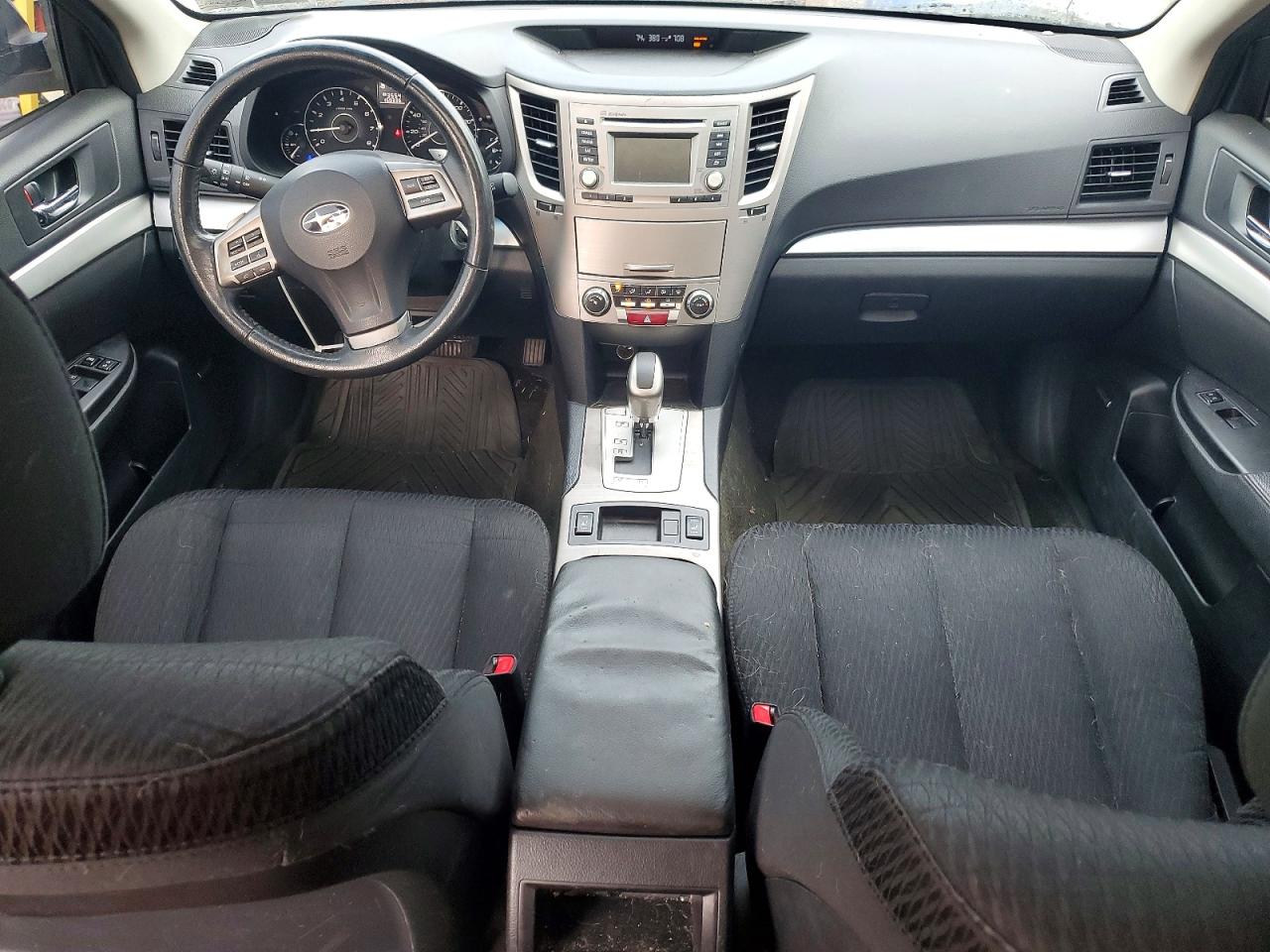 2012 Subaru Outback 2.5i Premium Серебряный vin: 4S4BRBHC8C3217514