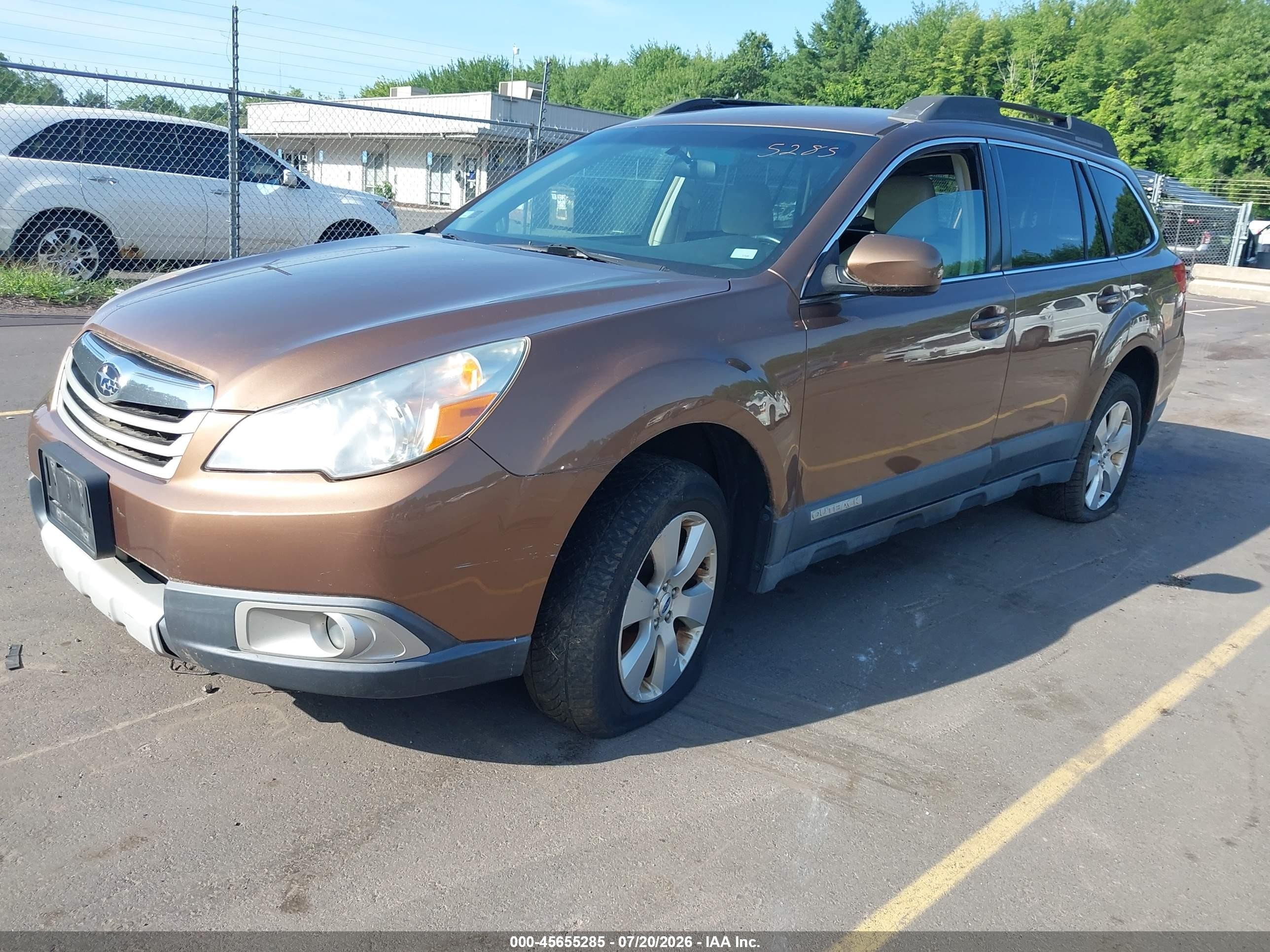 2012 Subaru Outback 2.5i Limited Brown vin: 4S4BRBJC1C3298396