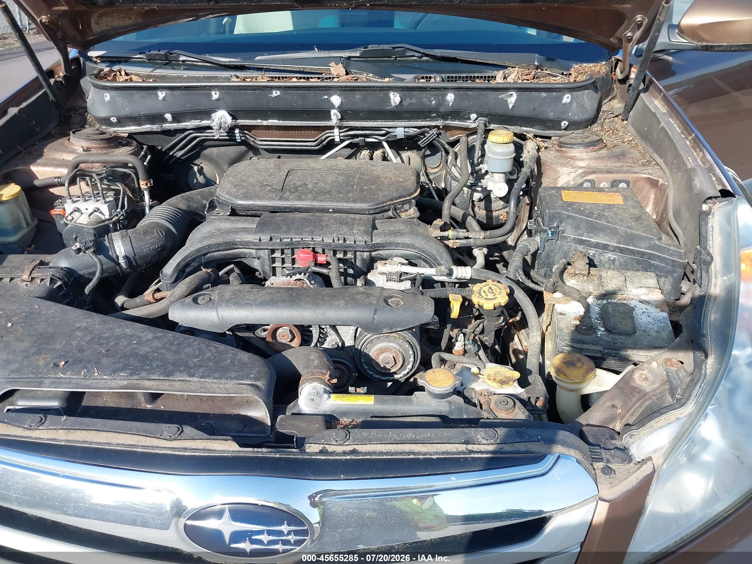 2012 Subaru Outback 2.5i Limited Brown vin: 4S4BRBJC1C3298396
